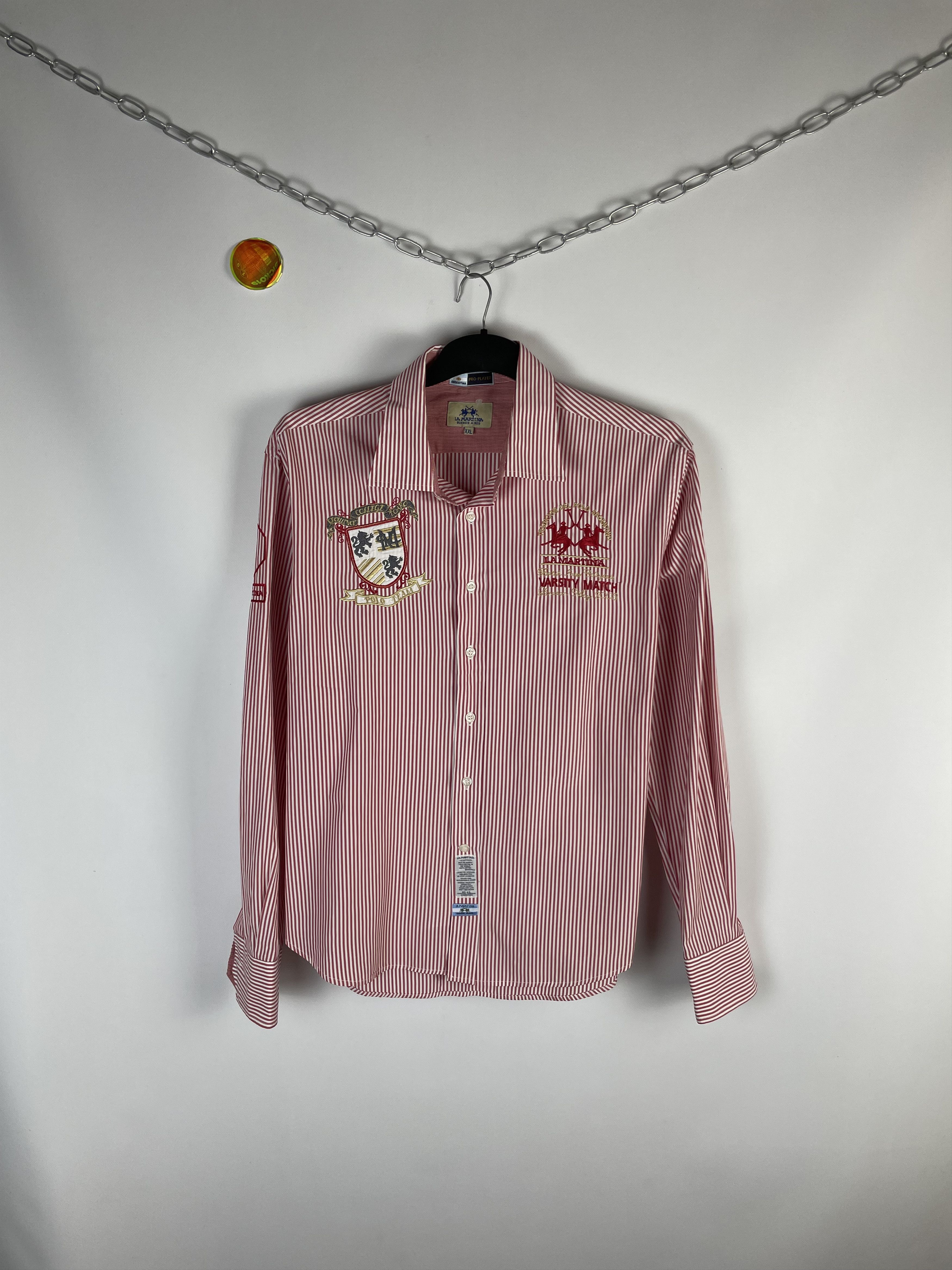 La Martina La Martina Shirts Button Ups Vintage Size US XXL / EU 58 / 5 - 1 Thumbnail