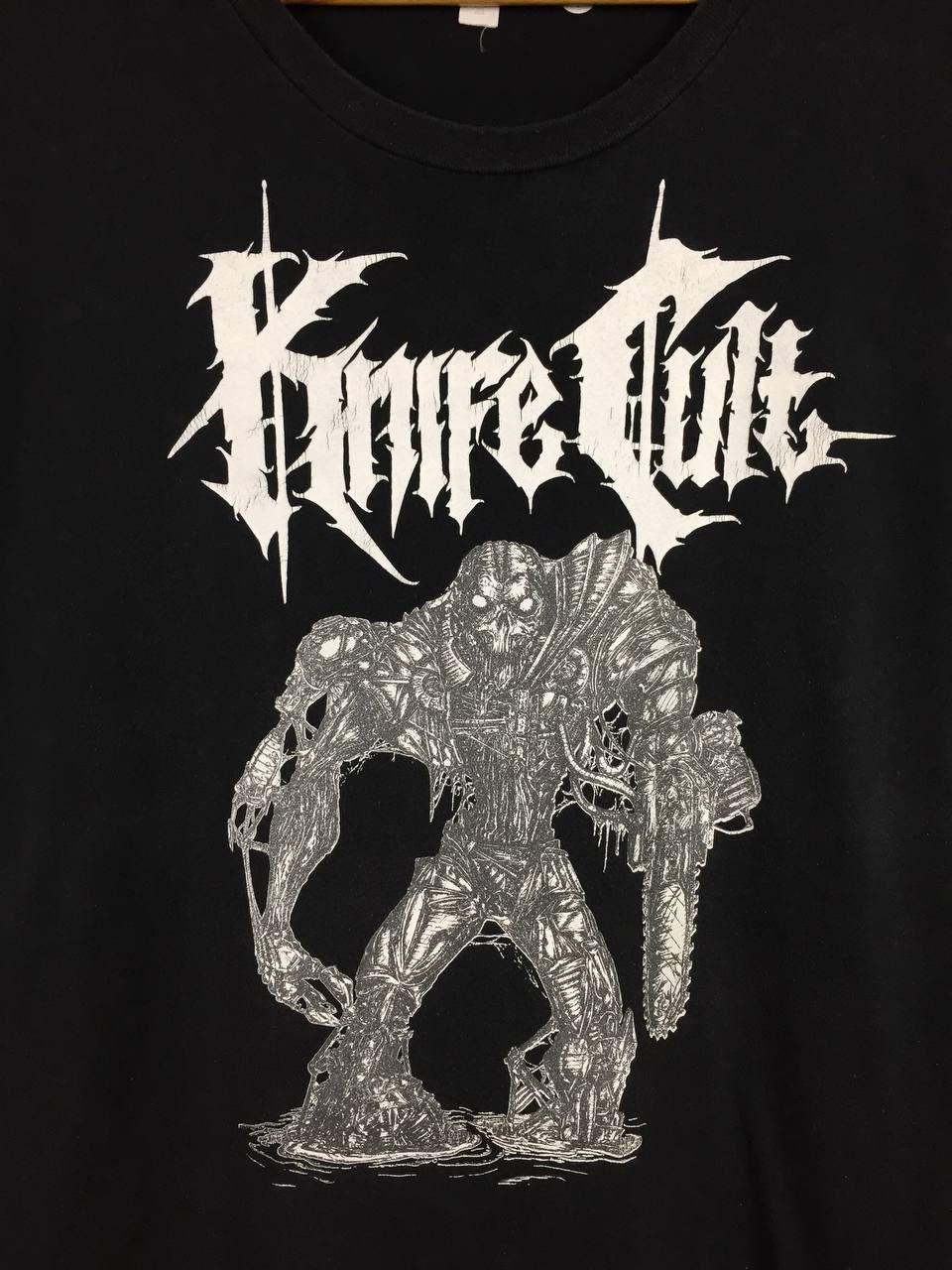 Band Tees Knife Cult Death Metal Grindcore Band Tee Size 2XL Size US XXL / EU 58 / 5 - 3 Thumbnail