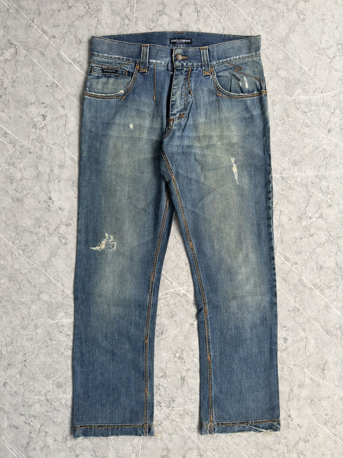 Dolce & Gabbana Dolce & Gabbana Denim Pants Size US 34 / EU 50 - 1 Thumbnail
