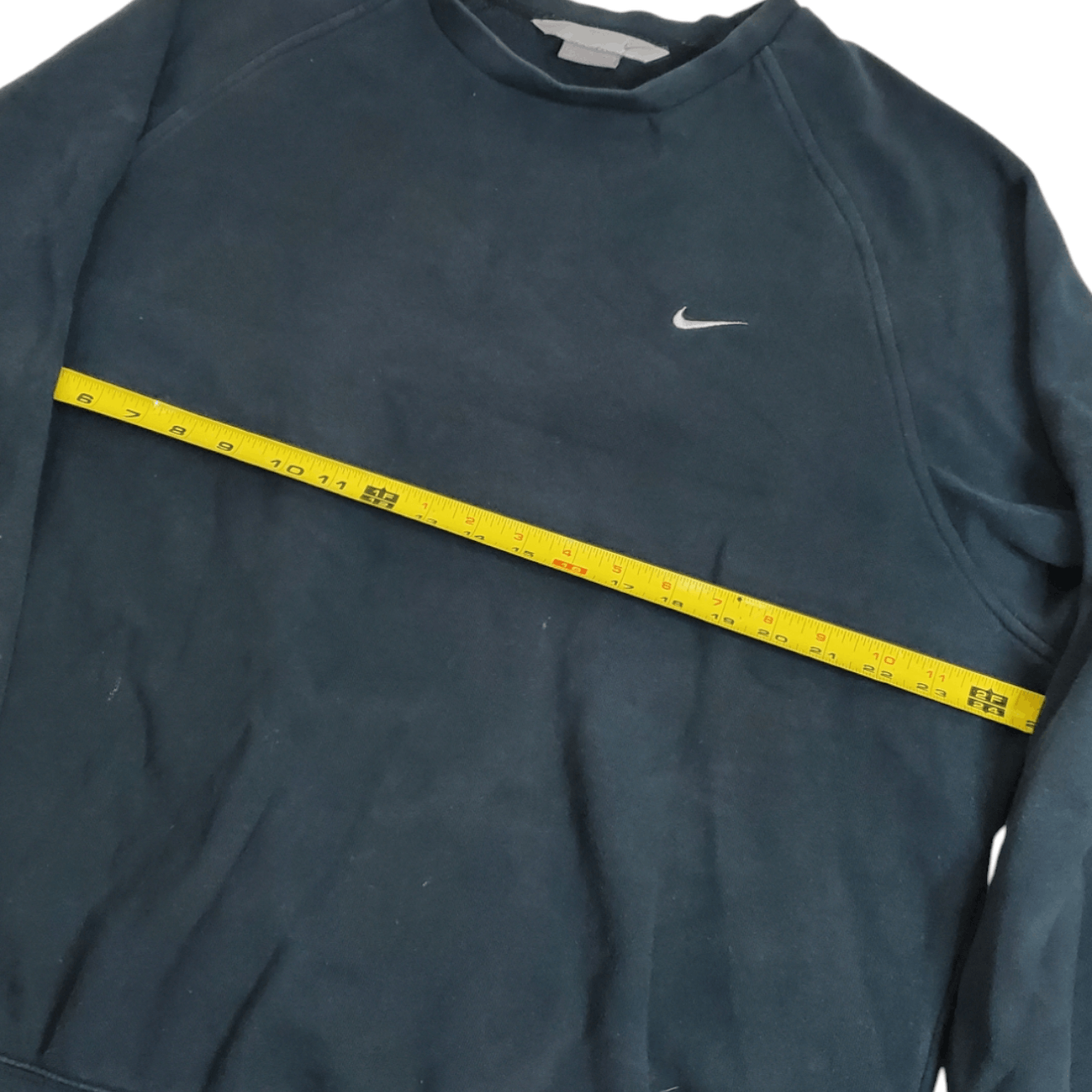 Nike × Vintage Y2K Nike Swoosh Sweatshirt Size US XL / EU 56 / 4 - 4 Thumbnail