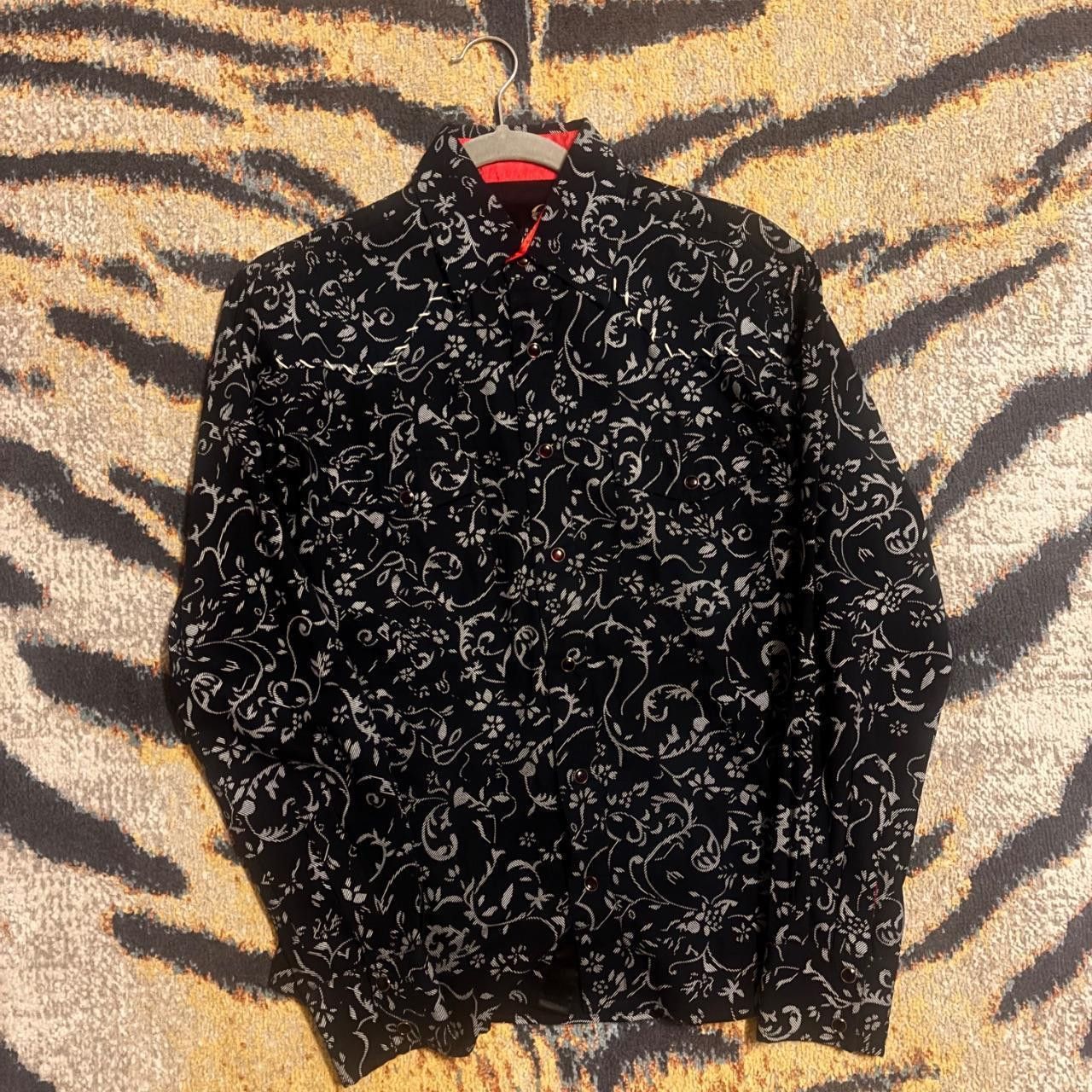 Roberto Cavalli Vintage 2000s Roberto Cavalli Western Shirt Size US XS / EU 42 / 0 - 2 Thumbnail