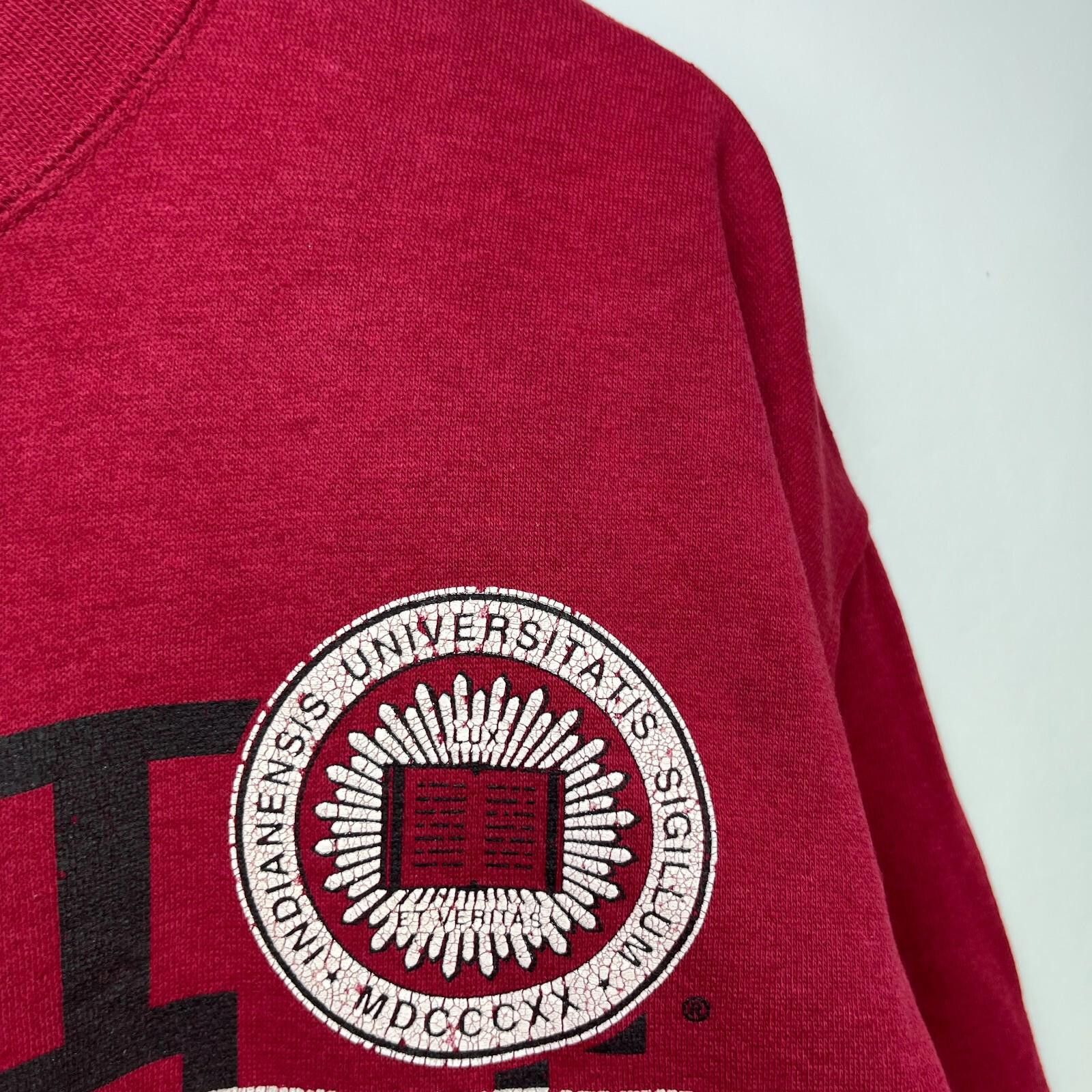 Other Vintage 90s Indiana Hoosiers University Sweatshirt Large Size ONE SIZE - 5 Thumbnail