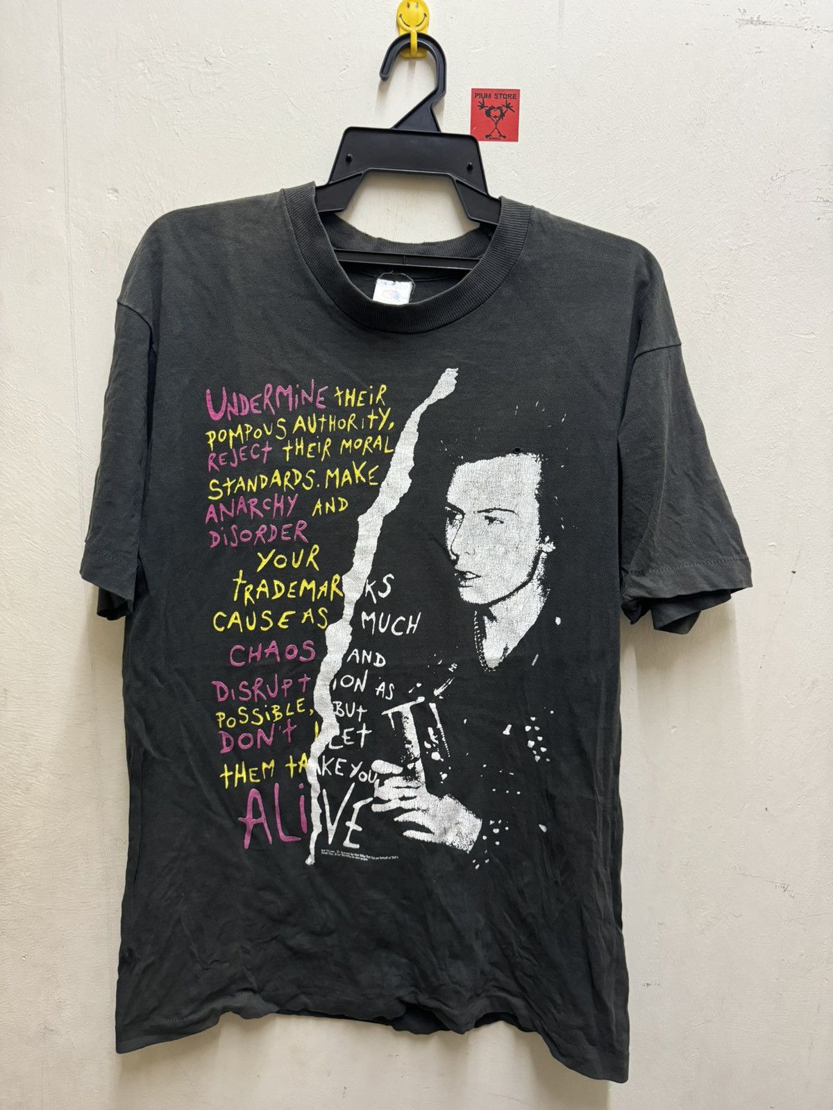Band Tees Vintage Sid Vicious Size US L / EU 52-54 / 3 - 1 Thumbnail
