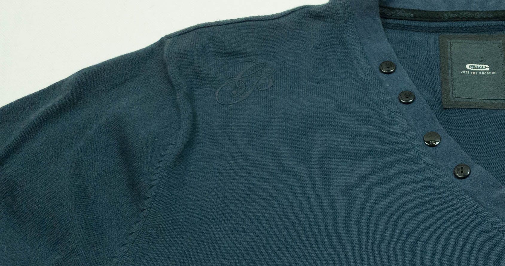 G-Star G-Star mens jumper cotton size L-XL (LABEL XXL ASIA) Size US XL / EU 56 / 4 - 5 Thumbnail