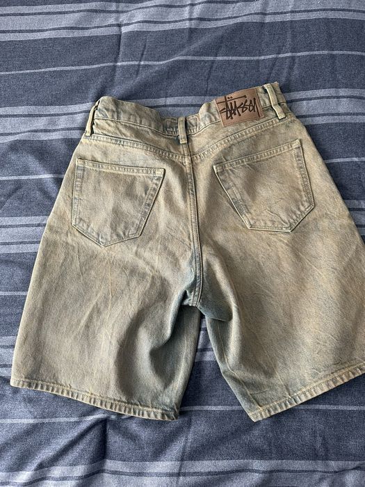 Stussy SPRAY DYE BIG OL' SHORTS | Grailed