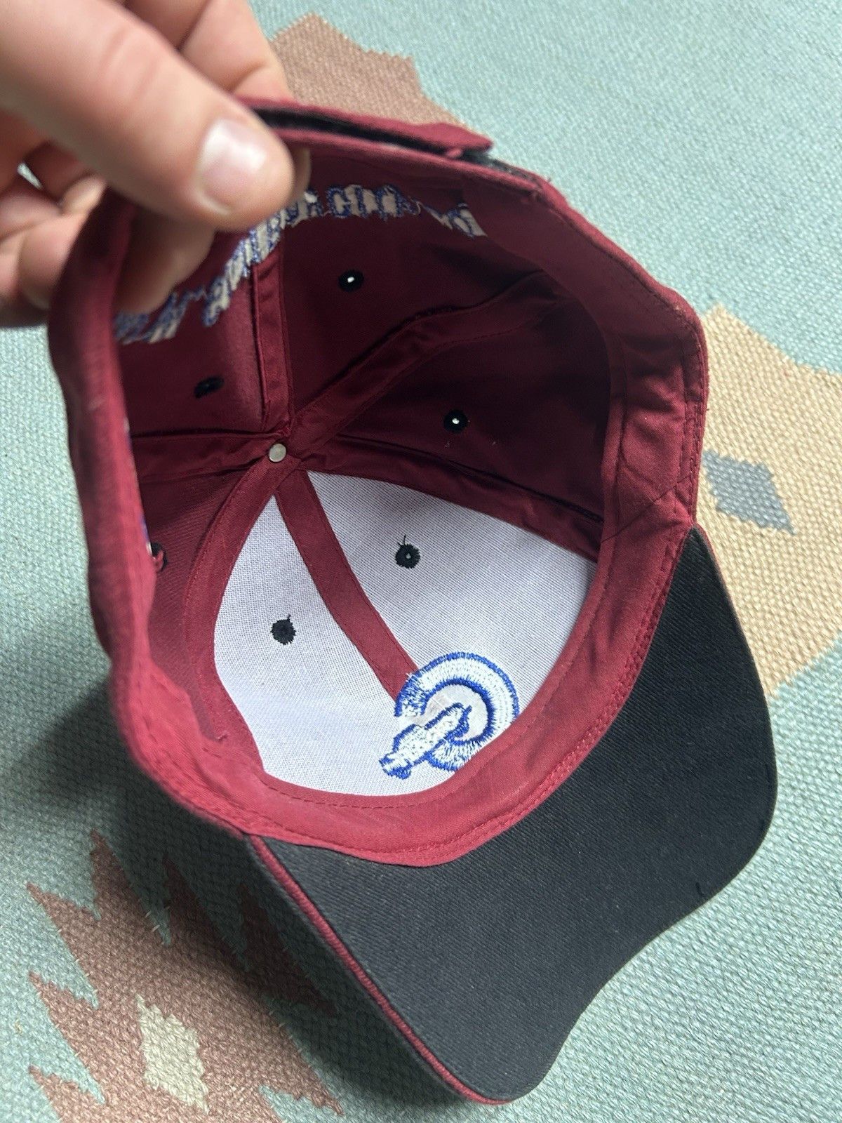 Vintage Vtg strap hat Chevy Graff car dealership bay city Michigan Size ONE SIZE - 8 Thumbnail