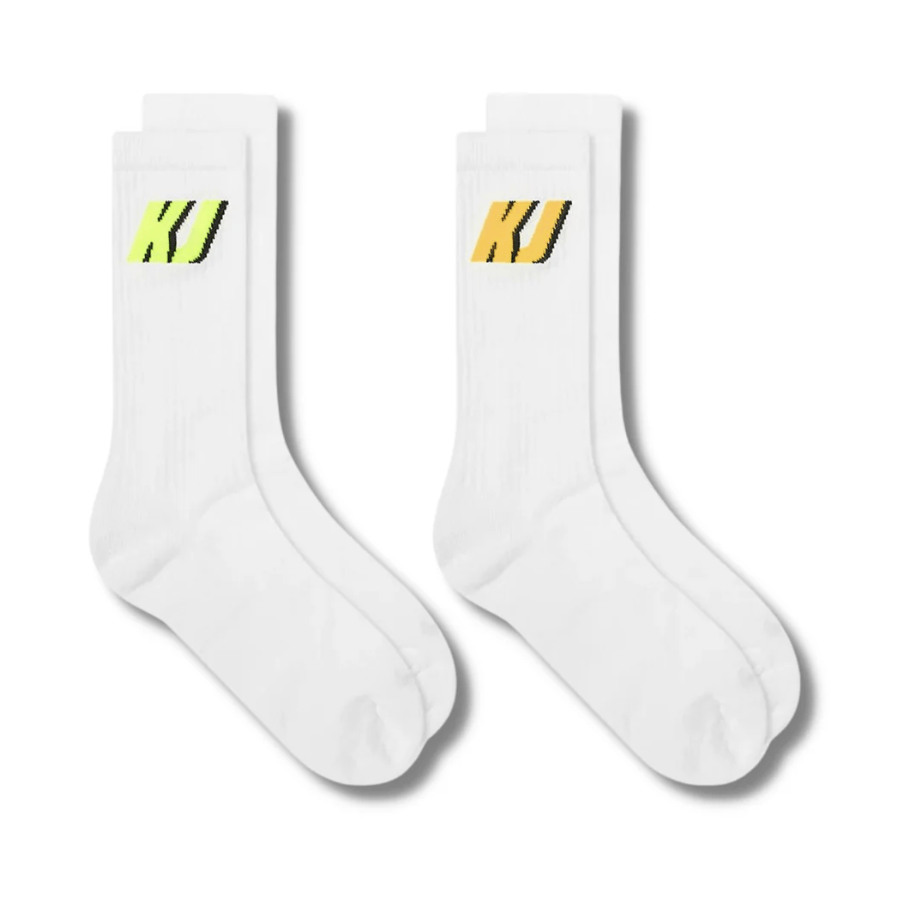 Kim Jones × Nike Kim Jones Nike Crew Socks 2-Pack in White Size ONE SIZE - 1 Thumbnail