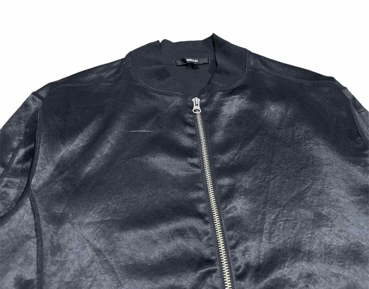 Japanese Brand × Shellac × Tornado Mart 🔥Rare Archived Shellac Shine Bomber Jacket Goth Punk Size US L / EU 52-54 / 3 - 5 Thumbnail