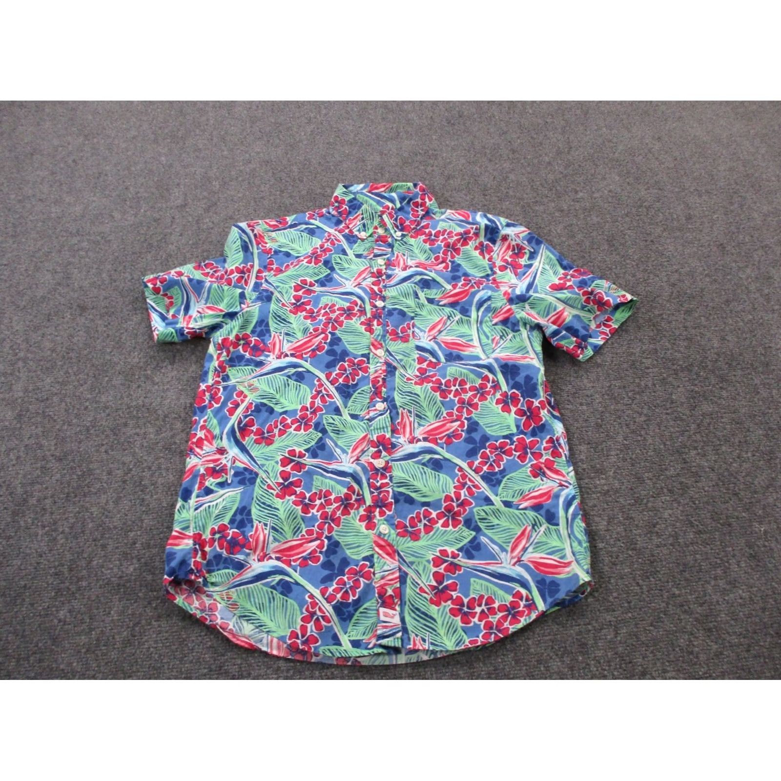 Vineyard Vines Vineyard Vines Shirt Mens S Colorful Slim Fit Murray Lightweight Beach Casual Size US S / EU 44-46 / 1 - 2 Thumbnail