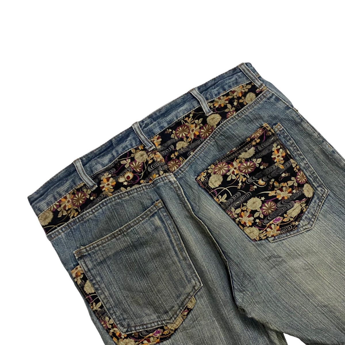 Vintage Sukajan denim emboridery distressed pant Size US 36 / EU 52 - 13 Thumbnail
