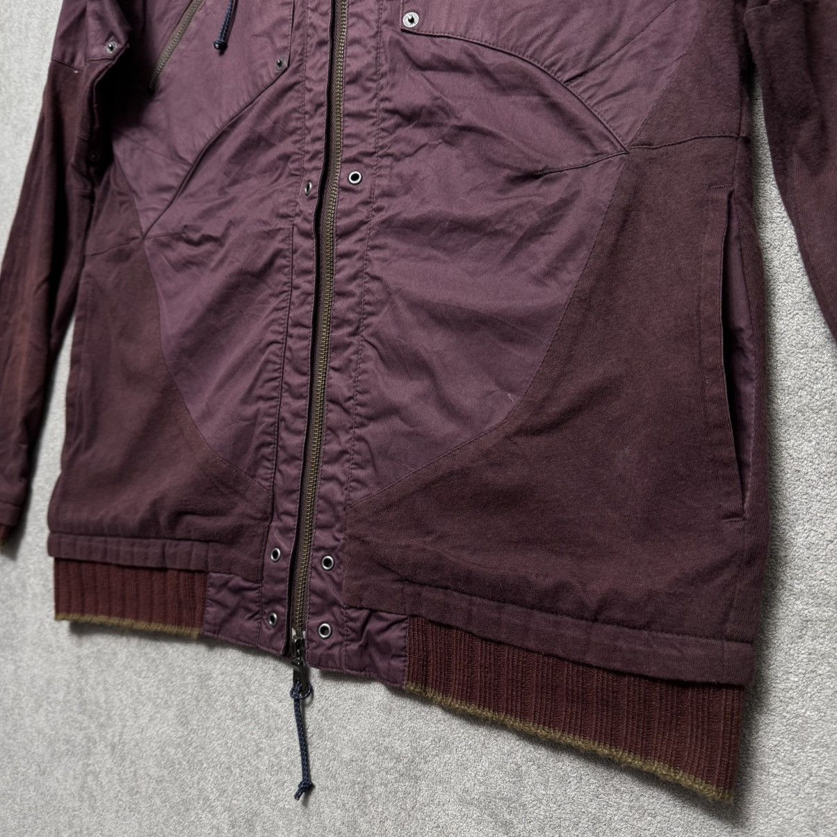 PPFM PPFM re birth Burgundy Hooded Jacket Size US S / EU 44-46 / 1 - 5 Thumbnail