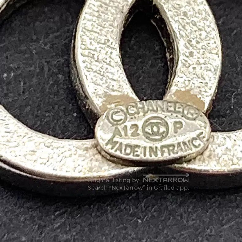 Chanel Chanel Gold double C diamond stud earrings Size ONE SIZE - 7 Thumbnail