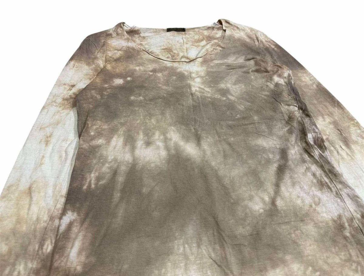 If Six Was Nine 🔥Y2K Archived G.O.A Ash Dye Long Sleeve Shirt Cut And Sew Size US L / EU 52-54 / 3 - 2 Thumbnail