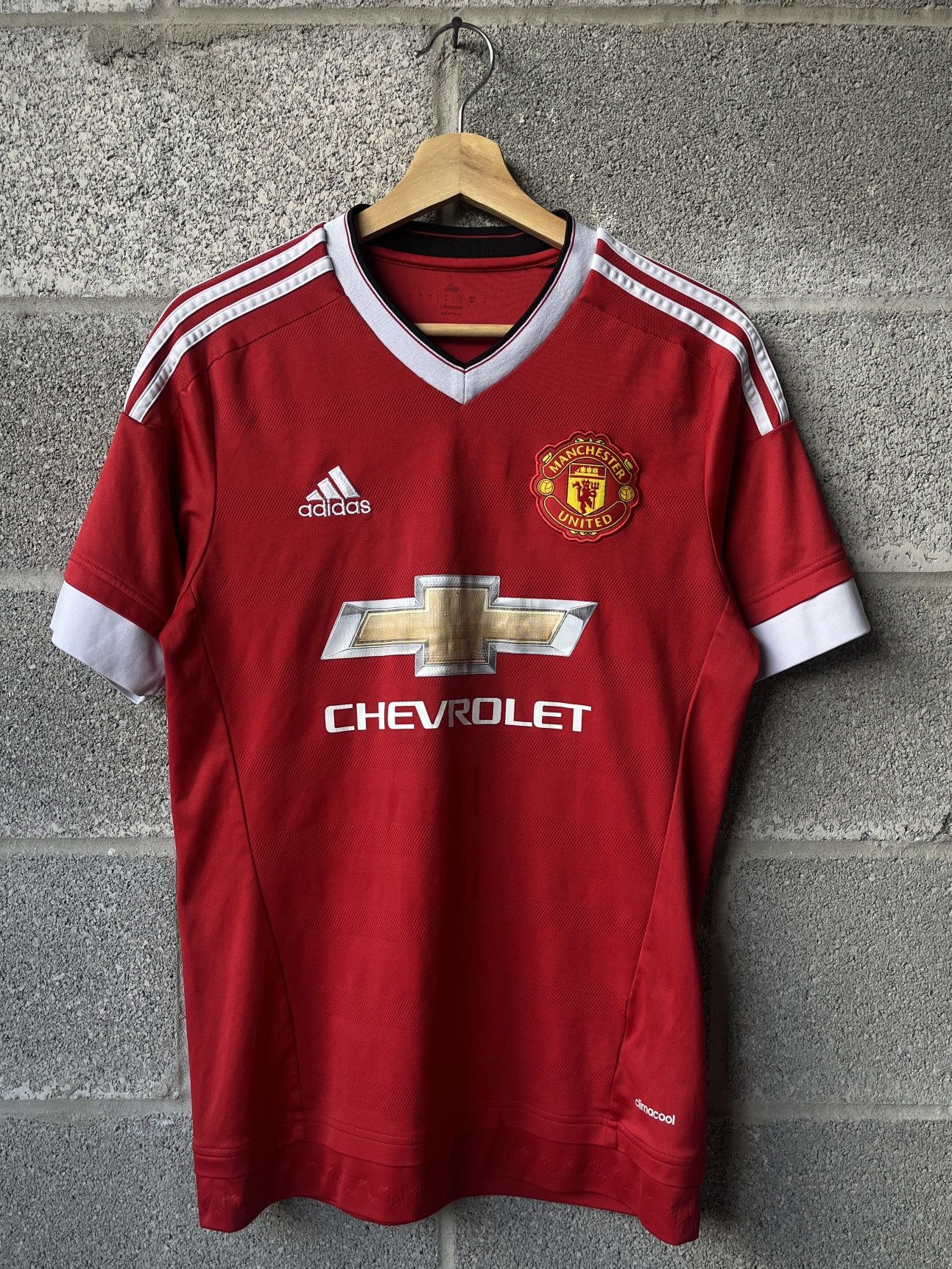 Adidas × Vintage Vintage Adidas Manchester United FC Soccer Futbol Jersey Kit Size US S / EU 44-46 / 1 - 1 Thumbnail