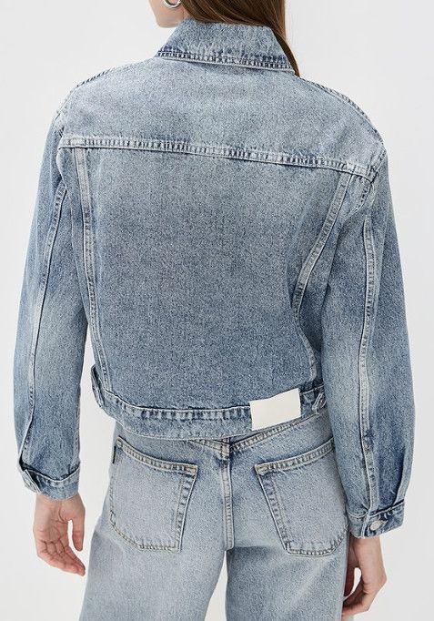DL1961 DL1961 Jodie Denim Jean Jacket Salt Lake (Vintage) ( XS ) Size XS / US 0-2 / IT 36-38 - 2 Thumbnail