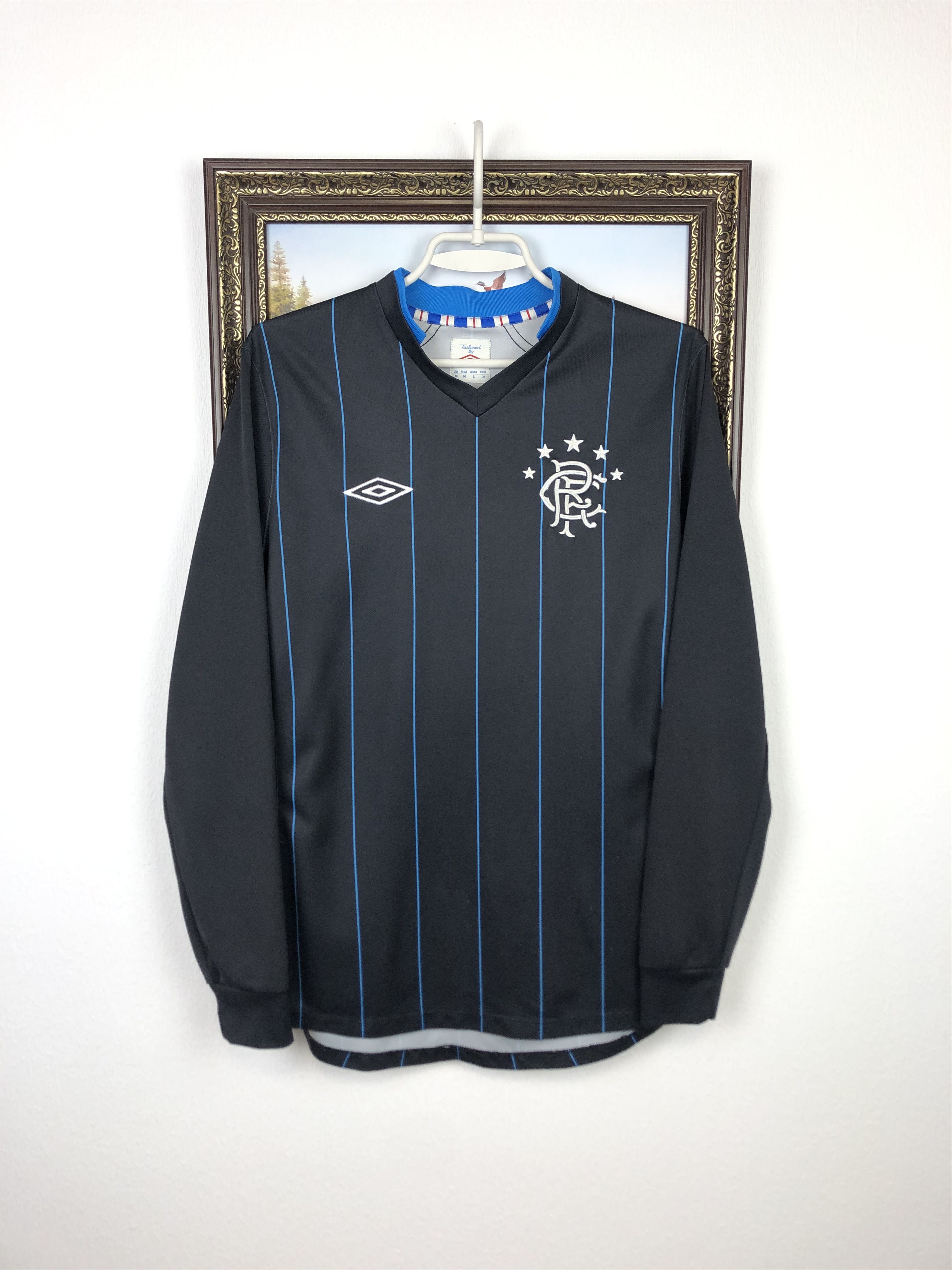 Vintage Rangers football shirt 2012 Soccer Umbro Long Sleeve Jersey Size US M / EU 48-50 / 2 - 1 Thumbnail