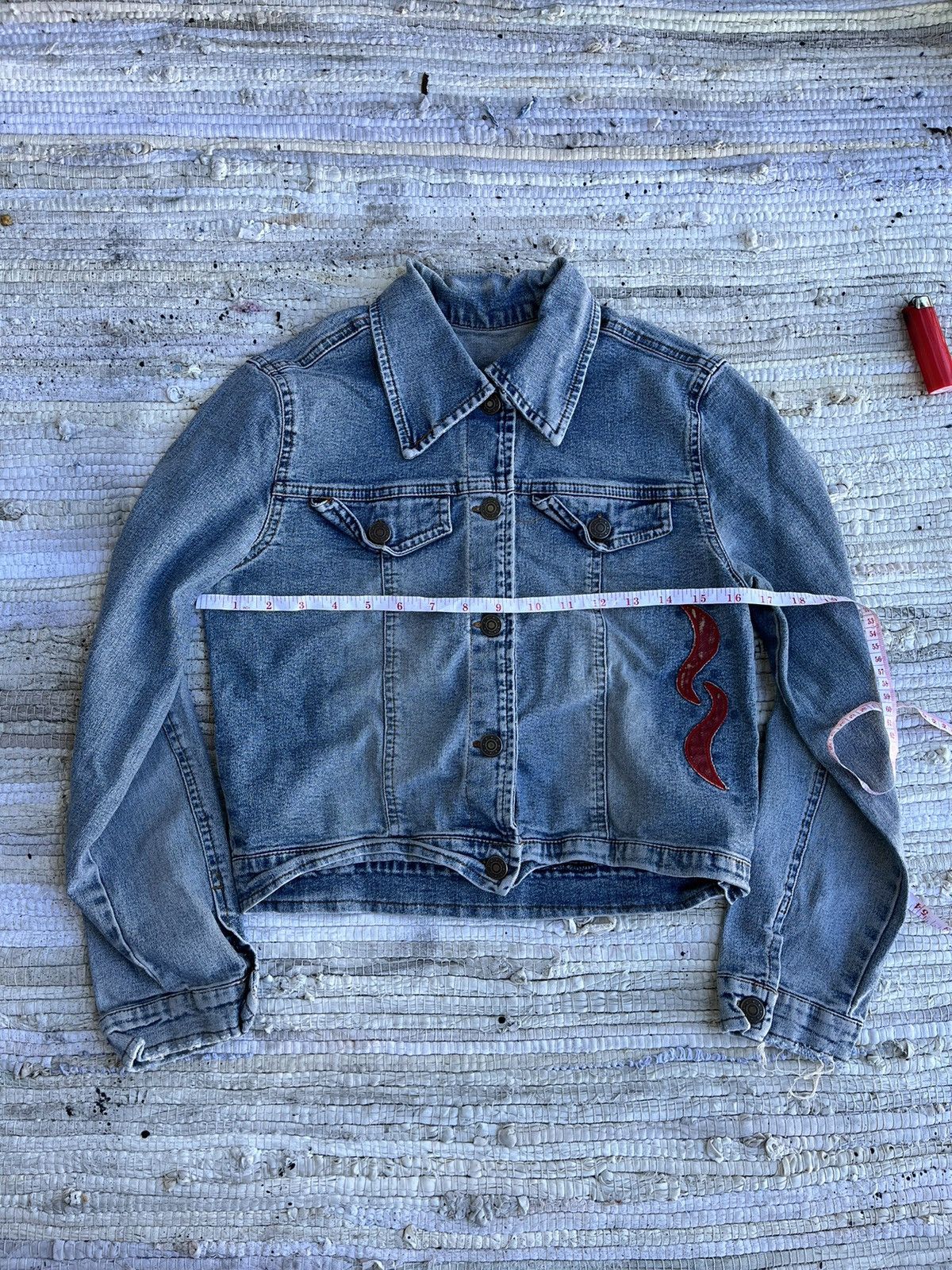 Vintage Small/extra small denim jacket vintage Size XS / US 0-2 / IT 36-38 - 1 Thumbnail