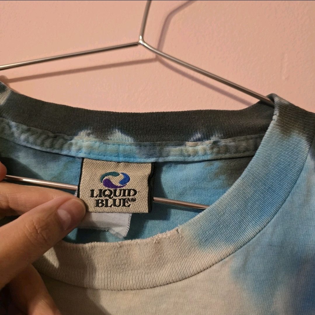 Liquid Blue Vintage liquid blue LED ZEPPELIN T-SHIRT TIE DYE 1st Gen Size US L / EU 52-54 / 3 - 3 Thumbnail