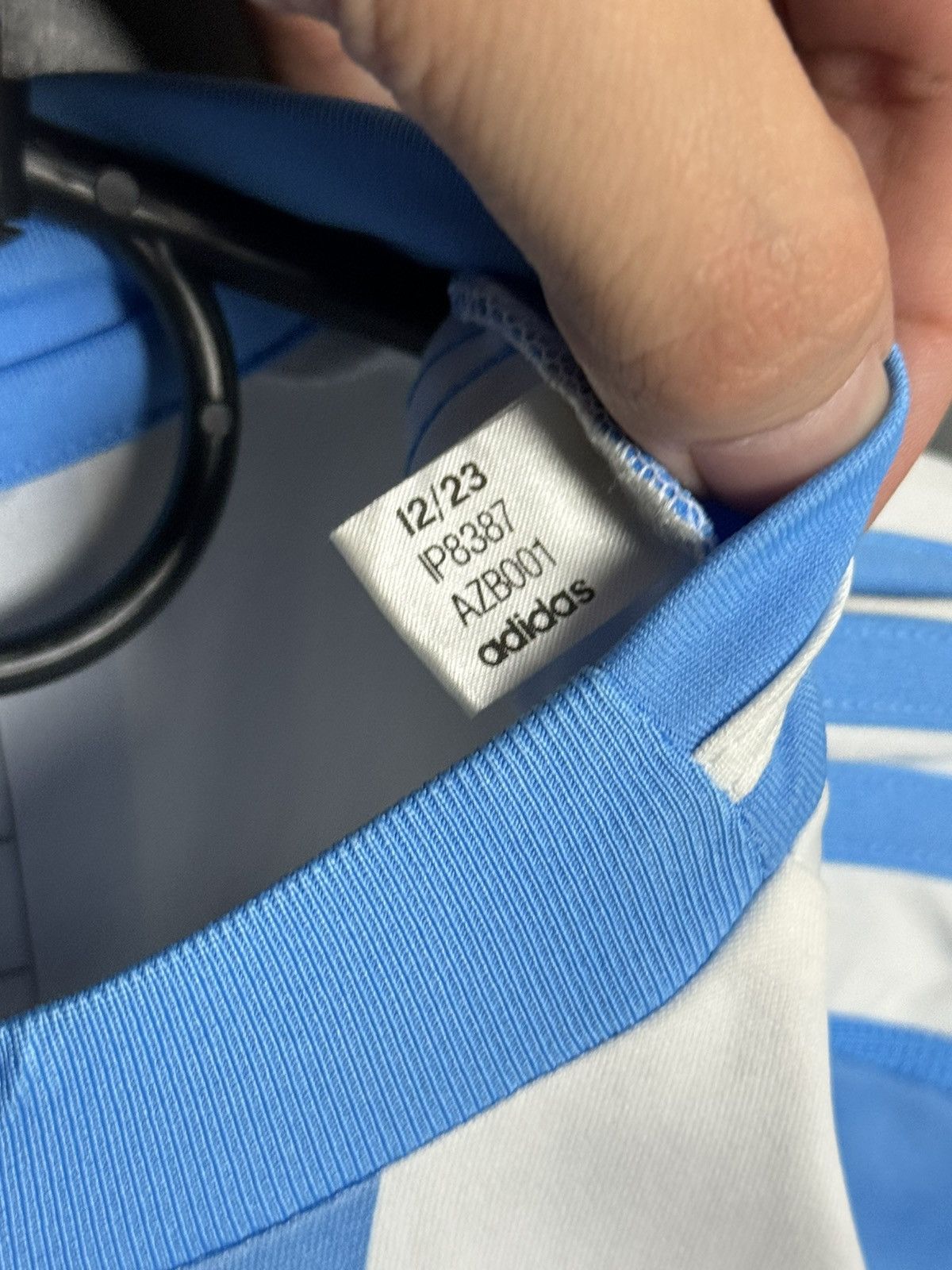 Adidas KIDS Argentina 2024 Home Messi Football Jersey T-Shirt Size US XS / EU 42 / 0 - 9 Thumbnail