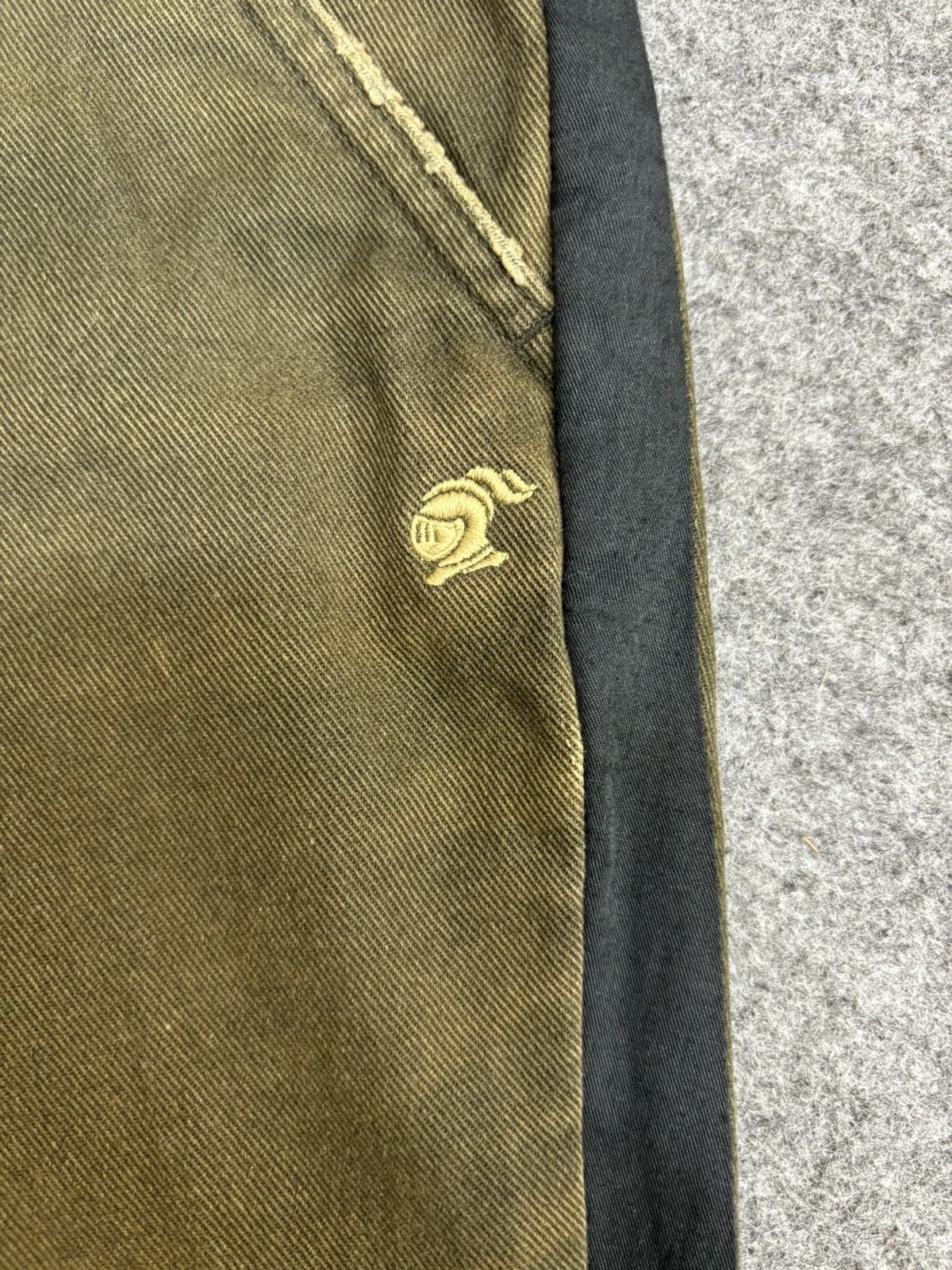 Japanese Brand 💥Skull Embroidery💥Loveless Sunfaded Skull Emb Pant F495 Size US 32 / EU 48 - 4 Thumbnail