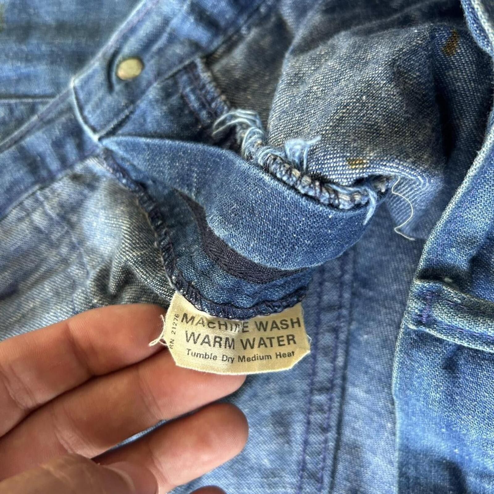 Other Vintage 70’s True Vintage Women’s Denim Shorts size 32” Size 30" / US 8 / IT 44 - 4 Thumbnail