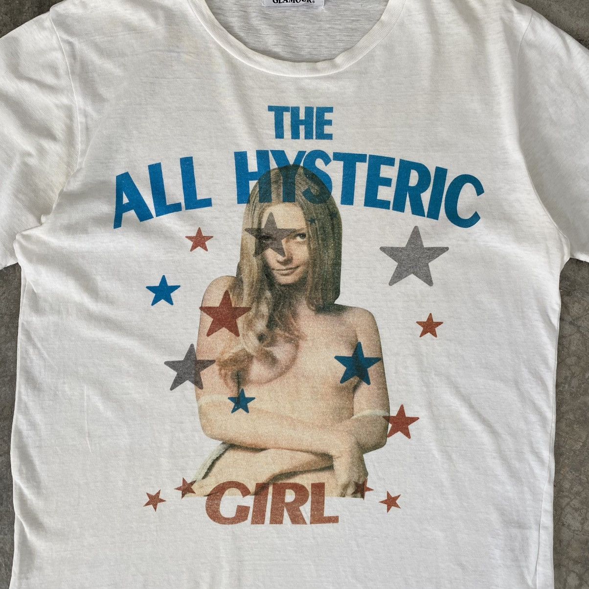 Hysteric Glamour Hysteric Glamour Naked “The All Hysteric Girl” Graphic Tee Size US M / EU 48-50 / 2 - 3 Thumbnail