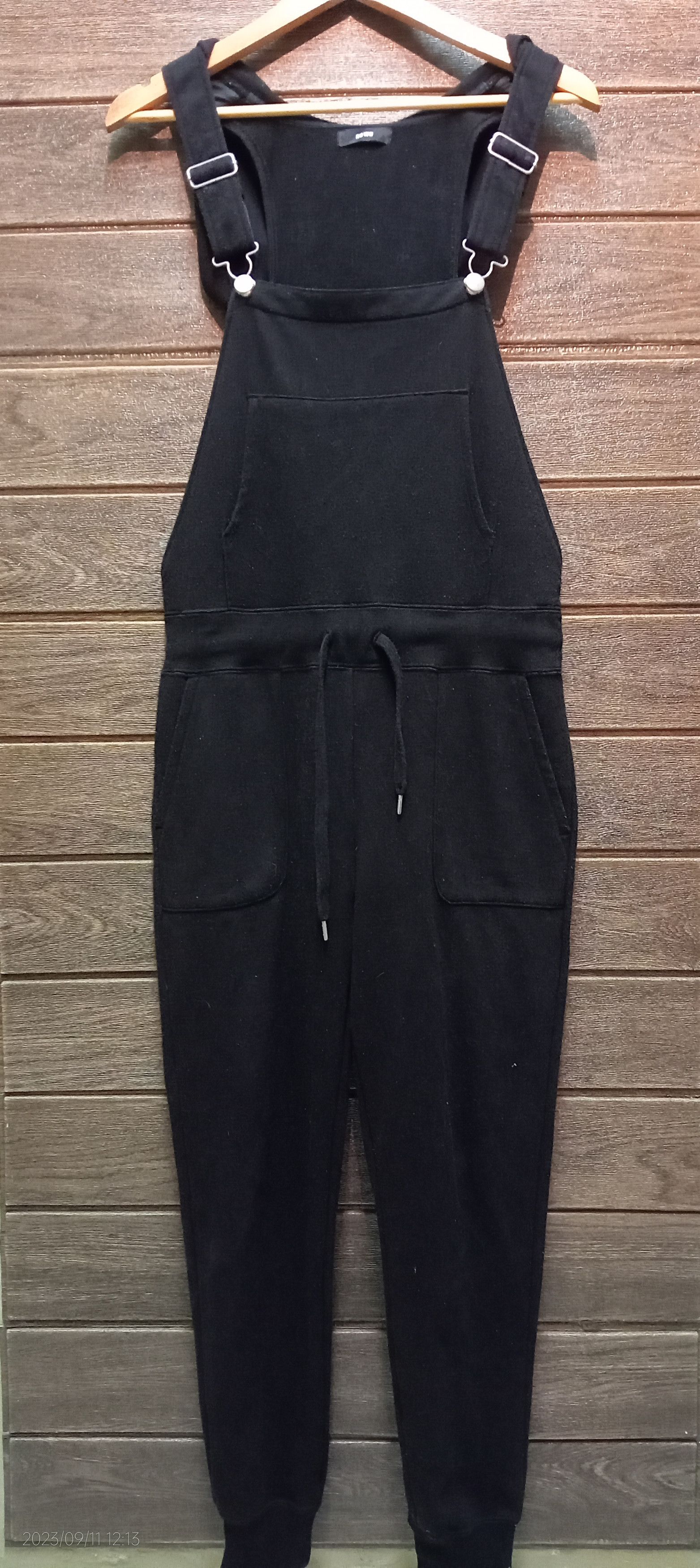 image of Overalls x Rap Tees VTG Overall Rodeo Crowns Wide Bowl With Hoodie Very in Black, Men's (Size 32)