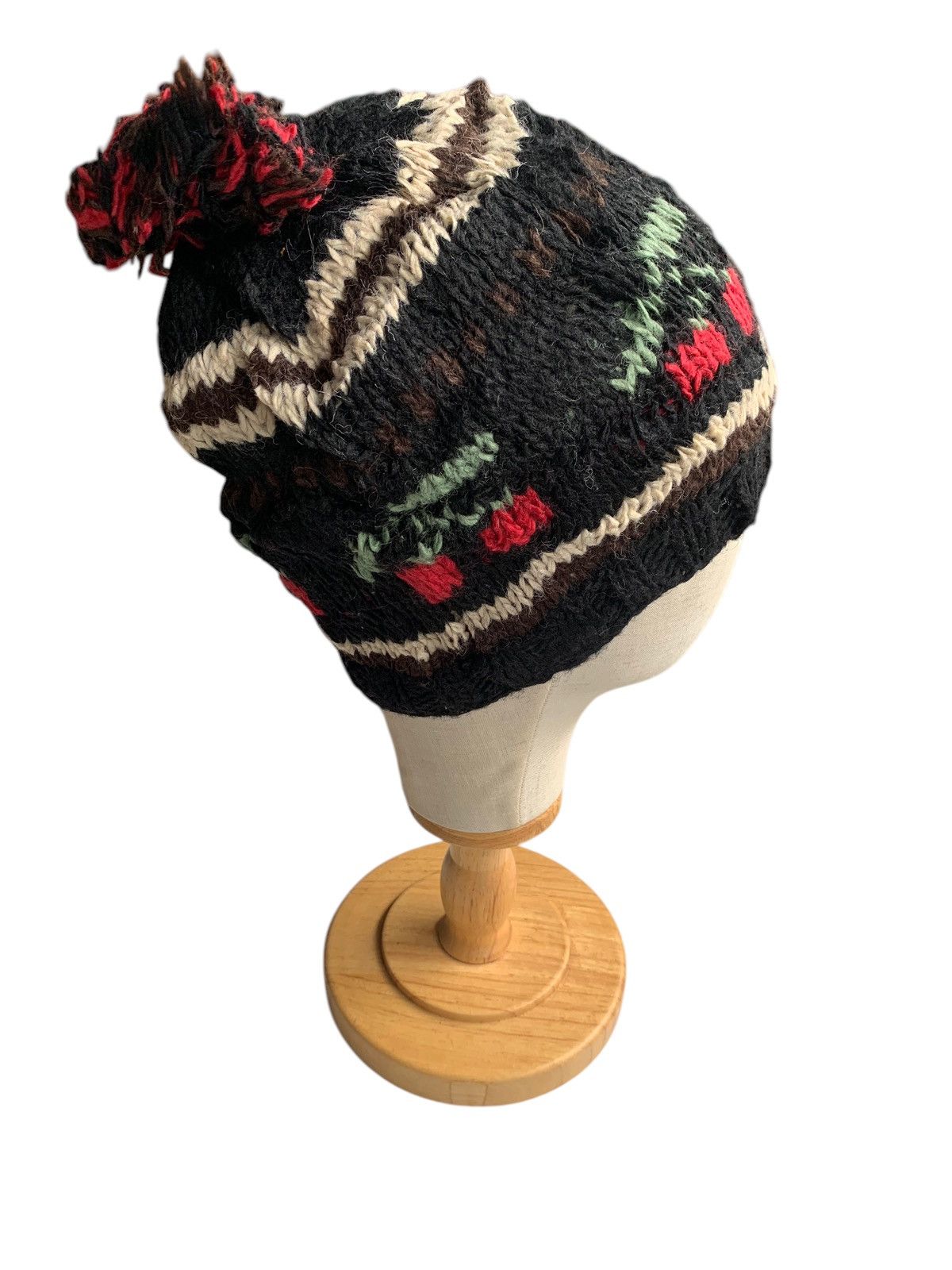 Japanese Brand × Kapital × Vintage Knitted Crochet Vintage Winter Sessions Beanie Hats Size ONE SIZE - 3 Thumbnail
