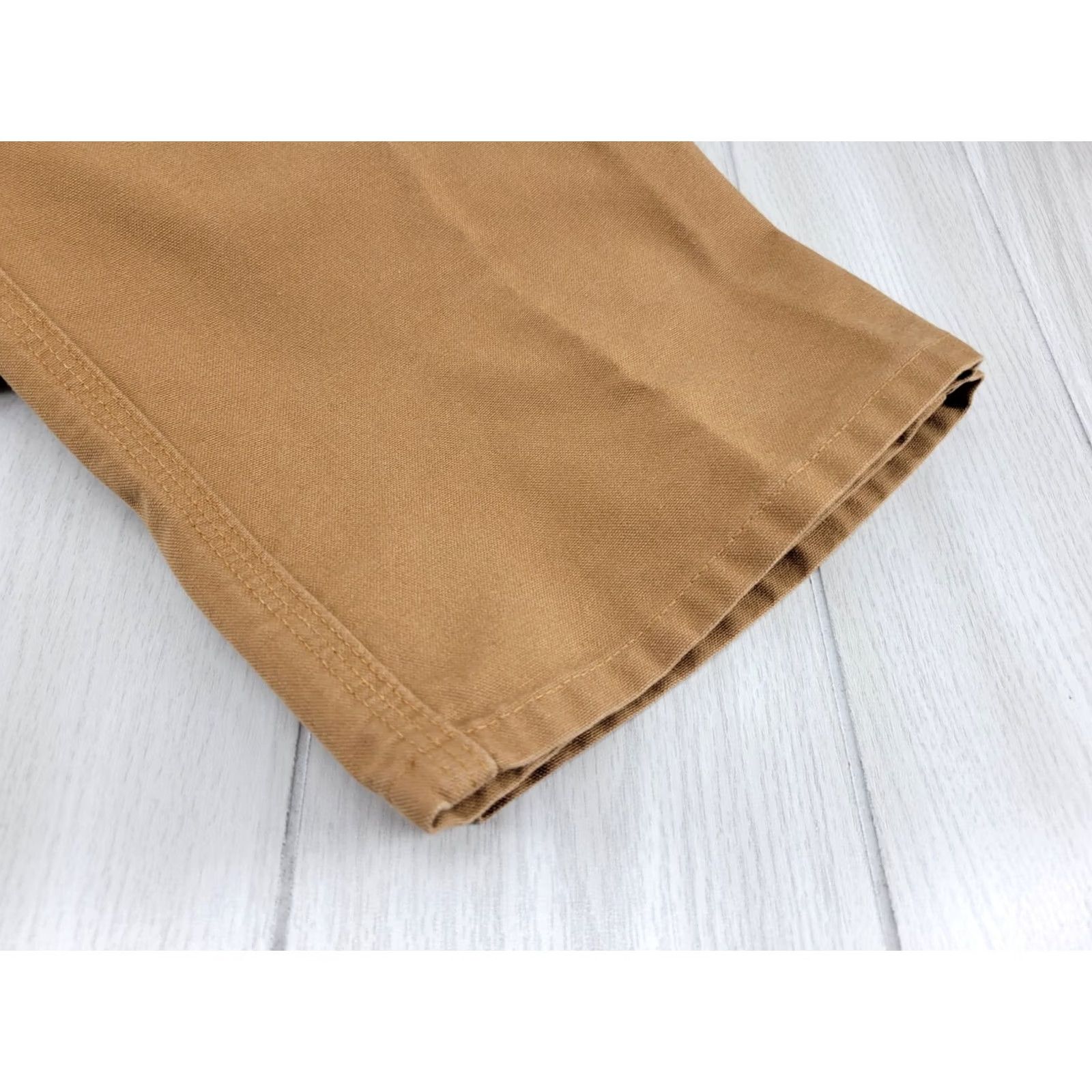 Carhartt VINTAGE Carhartt Men’s Carpenter Dungaree Pants 38x34 Brown 383-51 #2 Size US 38 / EU 54 - 5 Thumbnail