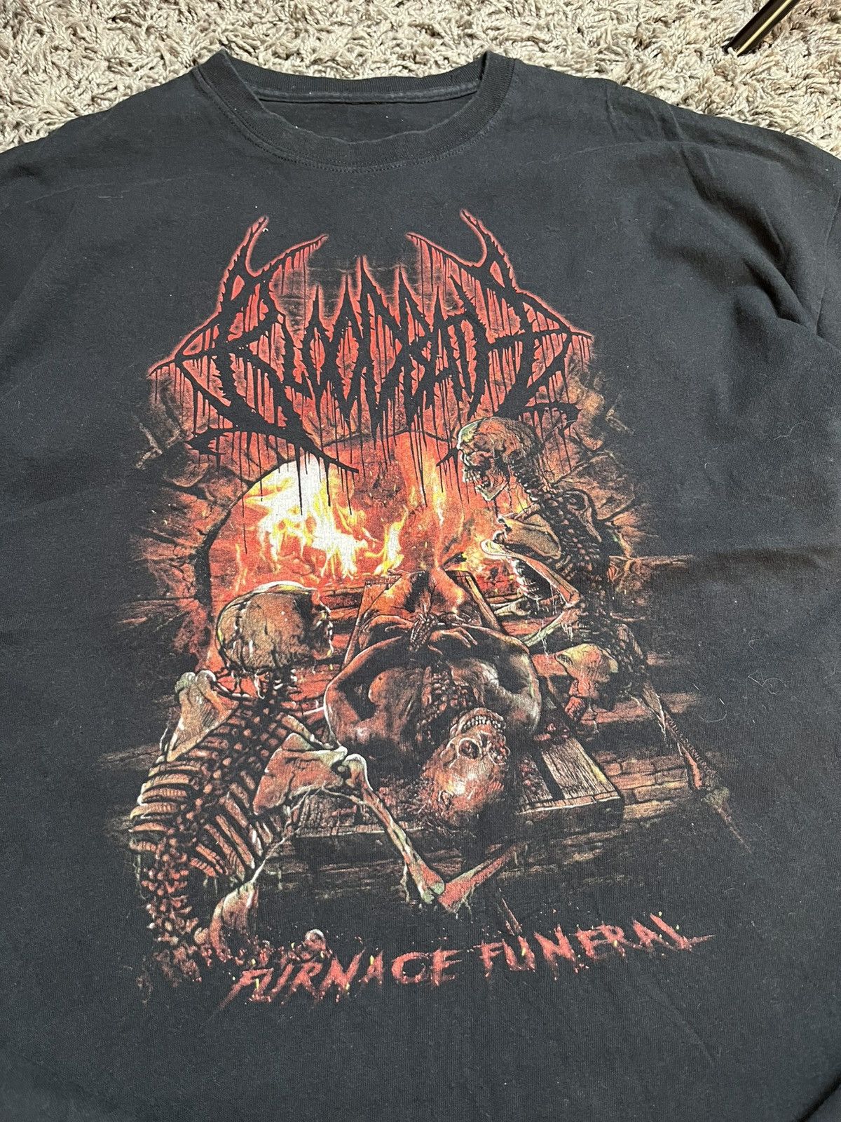Band Tees RARE Bloodbath Death Metal Band Tee 00s Faded Size US XXL / EU 58 / 5 - 4 Thumbnail