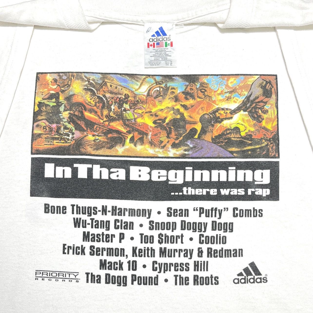 Rap Tees × Vintage × Wu-Tang Clan Vintage 90’s “In The Beginning,There Was A Rap” Size US XL / EU 56 / 4 - 1 Thumbnail