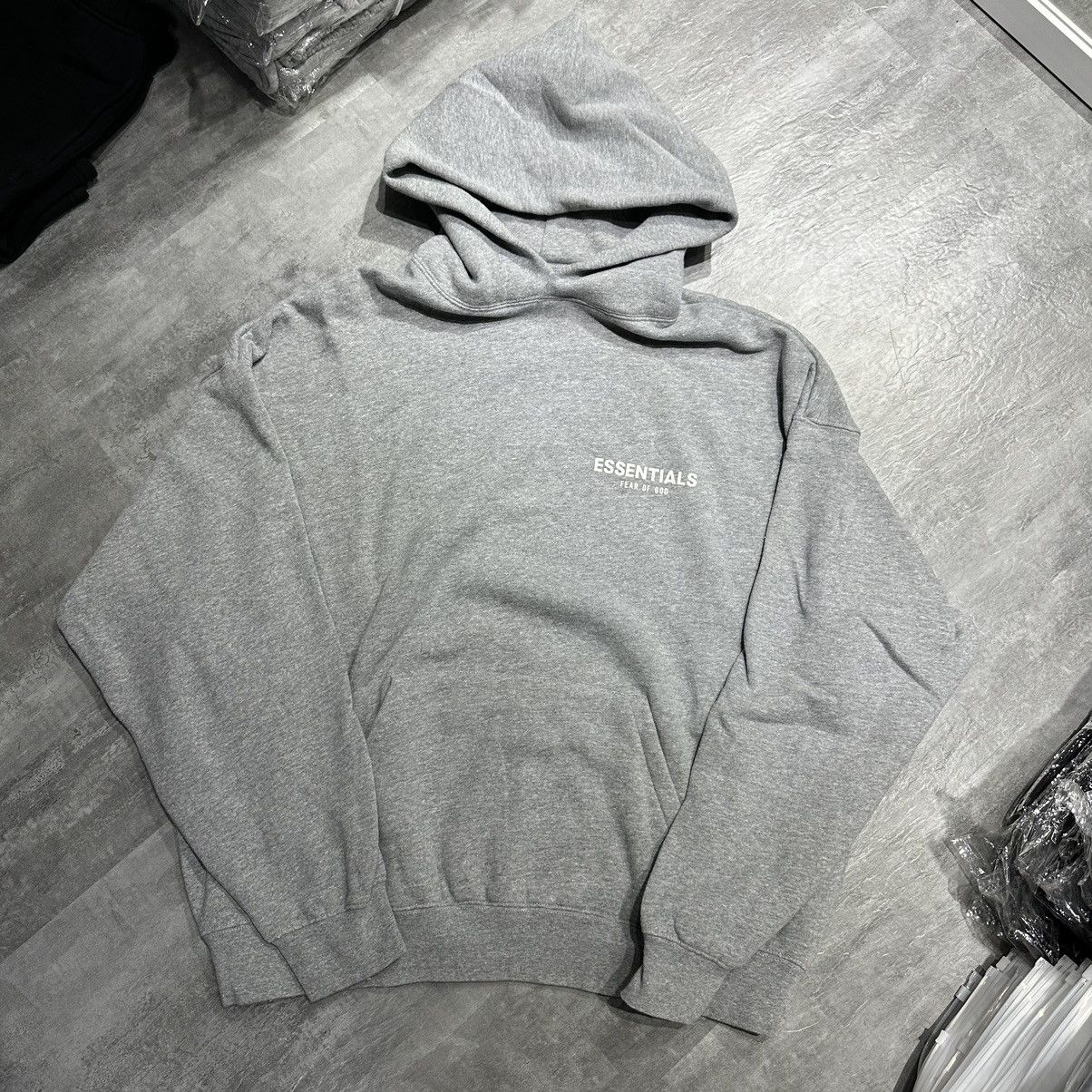 Essentials Essentials FOG Logo Pullover Hoodie SS19 - Grey Size US L / EU 52-54 / 3 - 1 Thumbnail