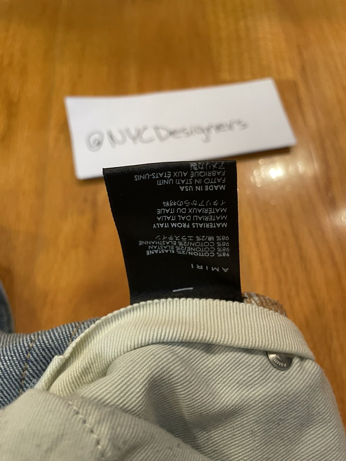 Amiri Amiri Plain Distressed Jeans Size US 38 / EU 54 - 11 Thumbnail