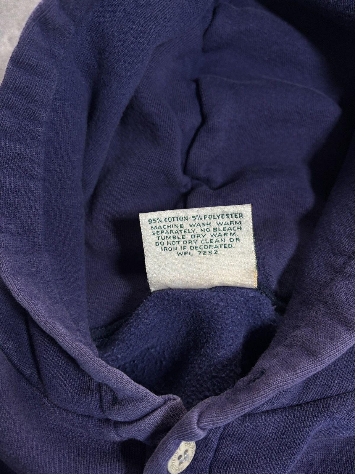 L.L. Bean Vintage Sweatshirt Russell Henley Pullover Faded Thrashed Size US S / EU 44-46 / 1 - 6 Thumbnail
