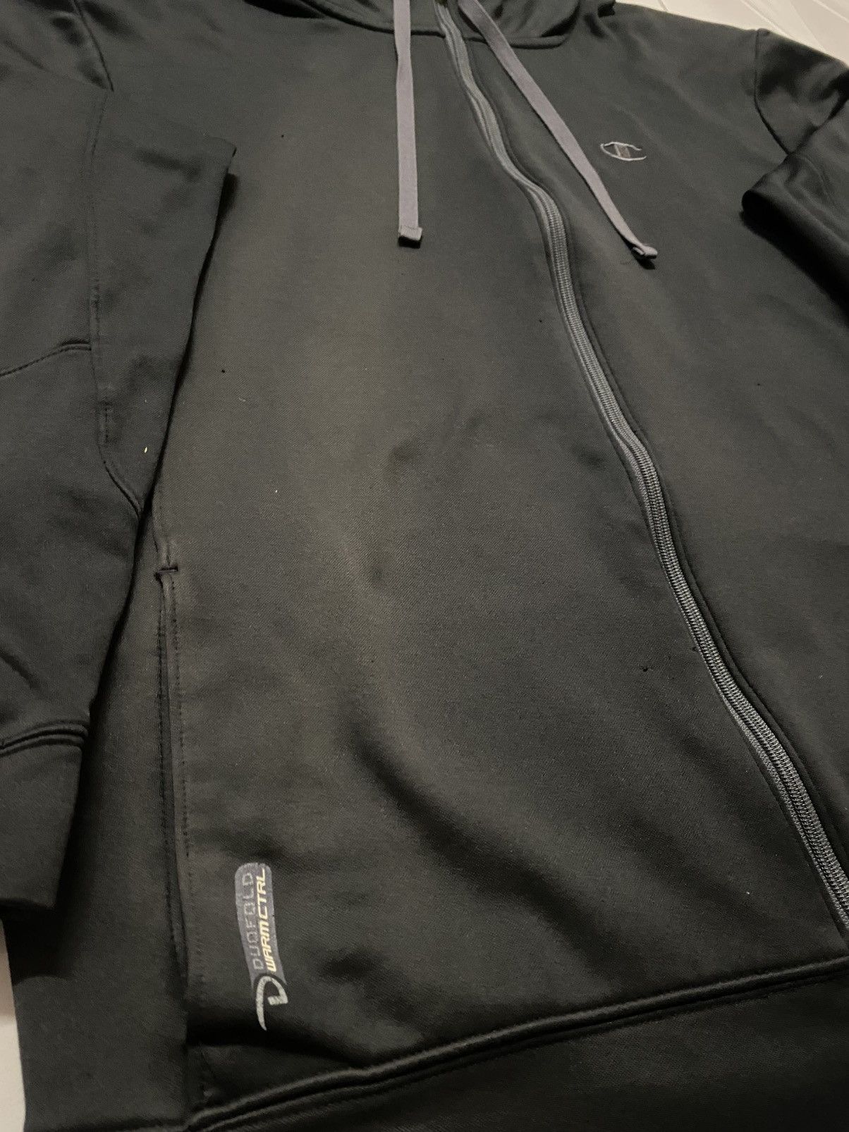 Champion Vintage Champion zip-up black hoodie #hoodie Size US L / EU 52-54 / 3 - 7 Thumbnail