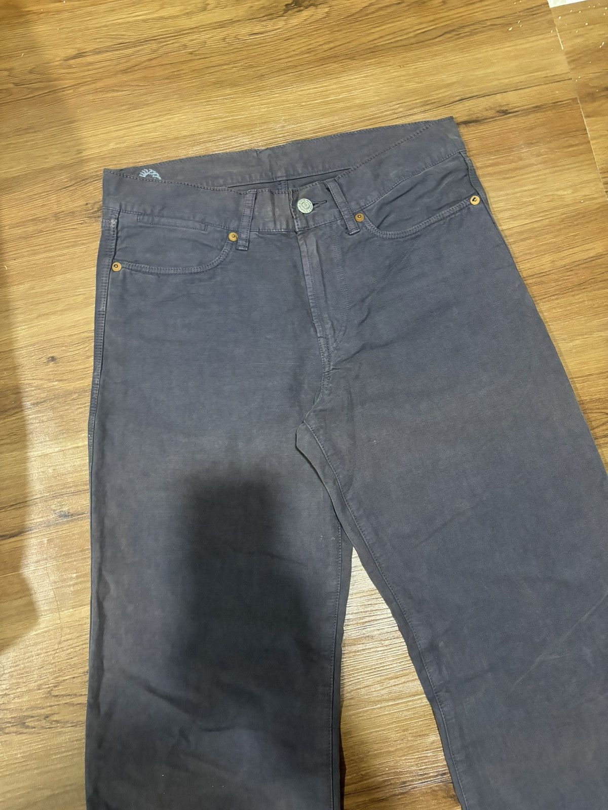 45rpm Vintage 45rpm Indigo Wide Leg Japanese Denim Jeans Size US 30 / EU 46 - 4 Thumbnail