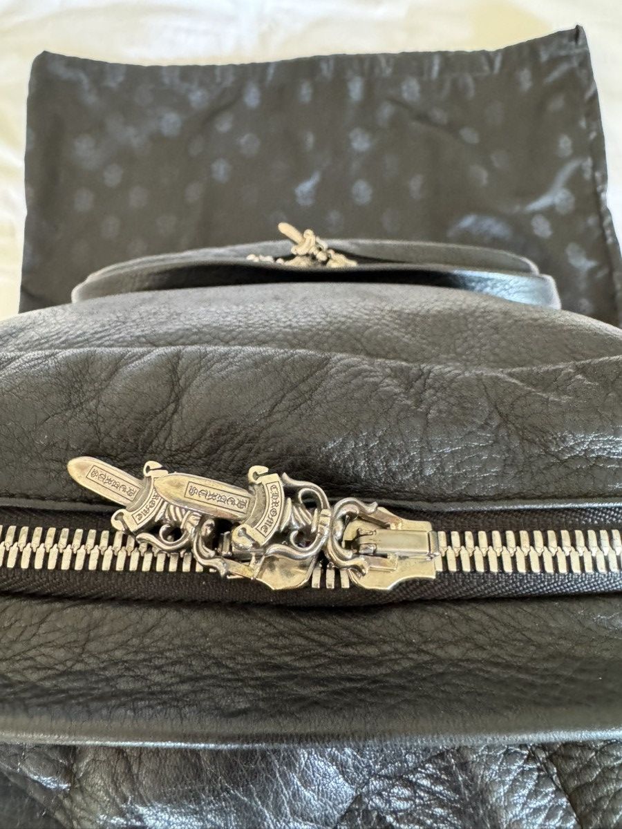 Chrome Hearts CHROME HEARTS Black Leather Backpack Size ONE SIZE - 15 Thumbnail