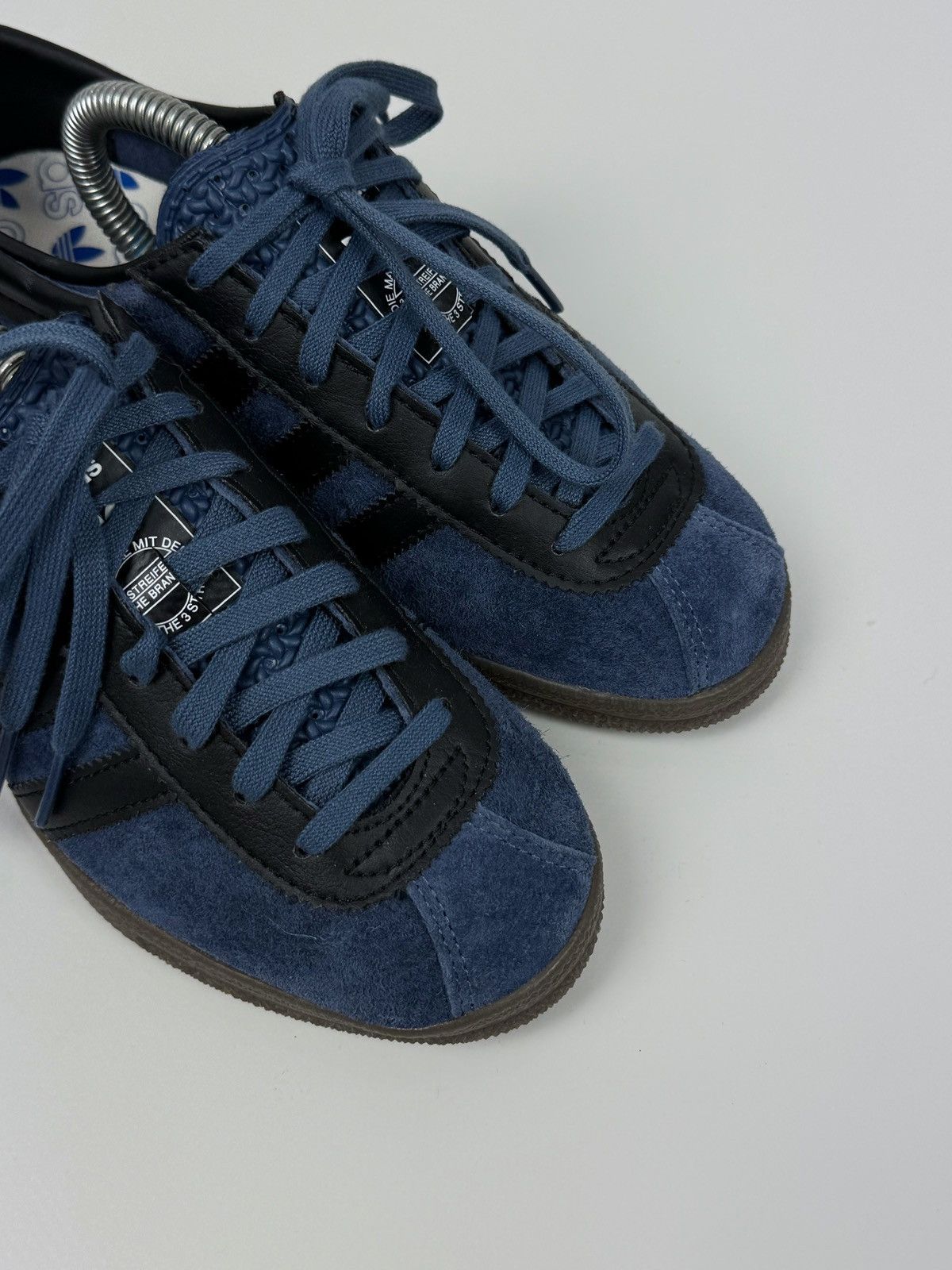Adidas Adidas Originals London Suede Blue Sneakers IE0825 Size US 4 / IT 34 - 7 Thumbnail