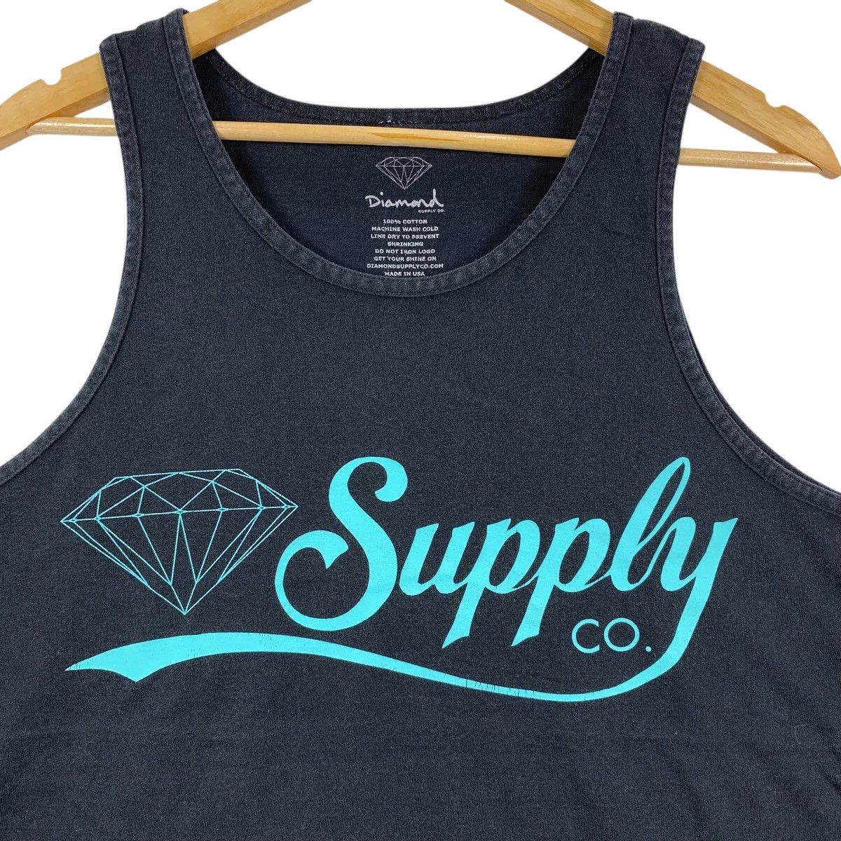 Diamond Supply Co. DIAMOND SUPPLY Skateboard Streetwear Big Logo T-Shirt Size US XL / EU 56 / 4 - 3 Thumbnail