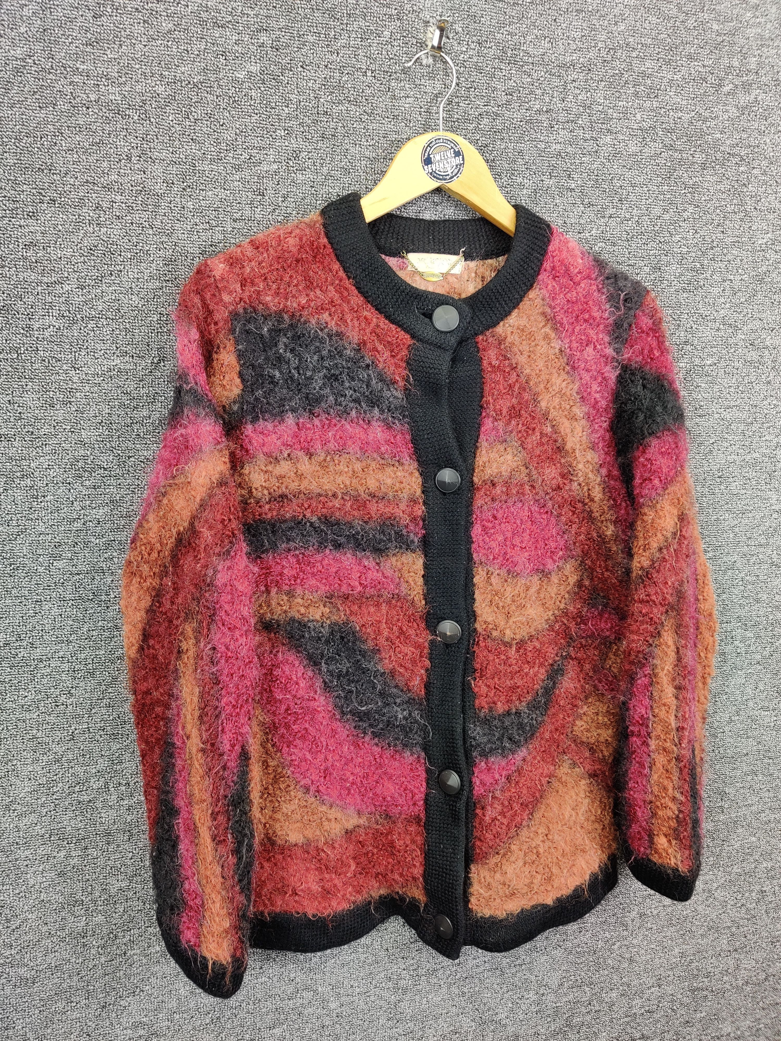 Japanese Brand Vintage Cardigan Mohair Button Ups By Houyou Size US M / EU 48-50 / 2 - 5 Thumbnail