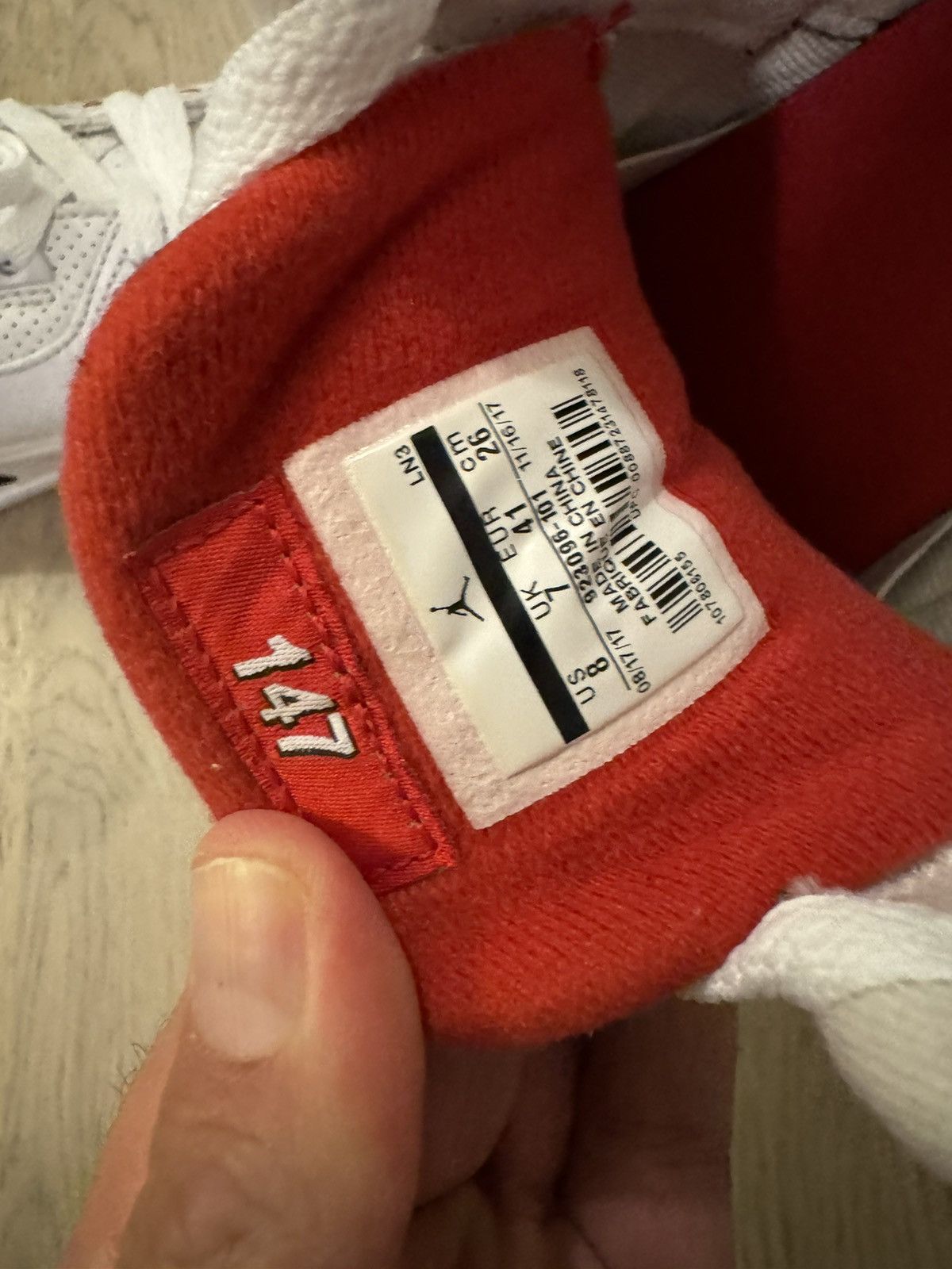 Nike NIKE AIR JORDAN 3 “FREE THROW LINE” white cement size US8UK7 Size US 8 / EU 41 - 19 Thumbnail