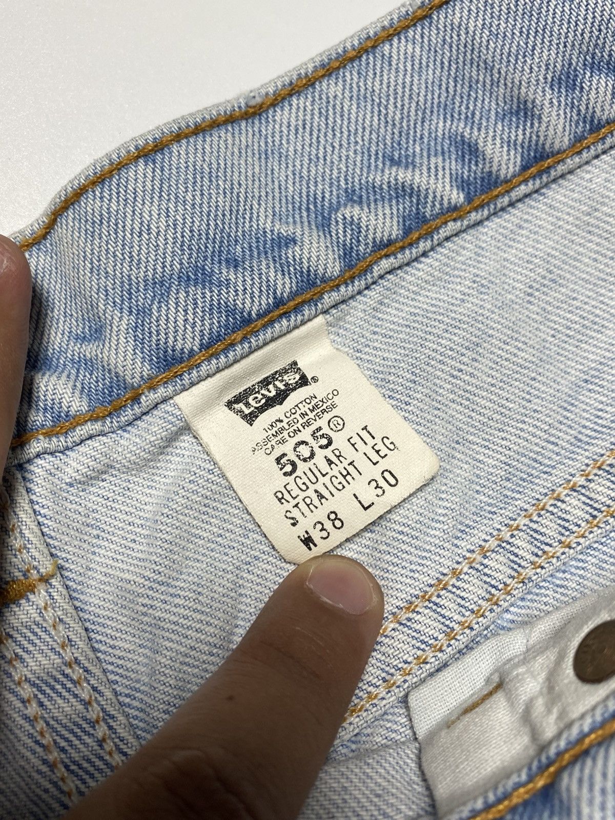 Levi's Levi’s - Vintage 505 Orange Tab Size US 38 / EU 54 - 16 Thumbnail