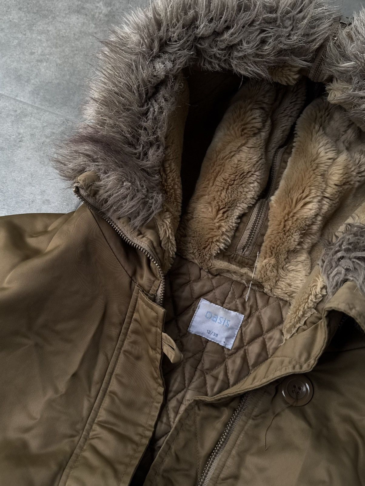 Hysteric Glamour Vintage If Six Was Nine Style Puffer Bomber Jacket Fur Hood Size M / US 6-8 / IT 42-44 - 7 Thumbnail