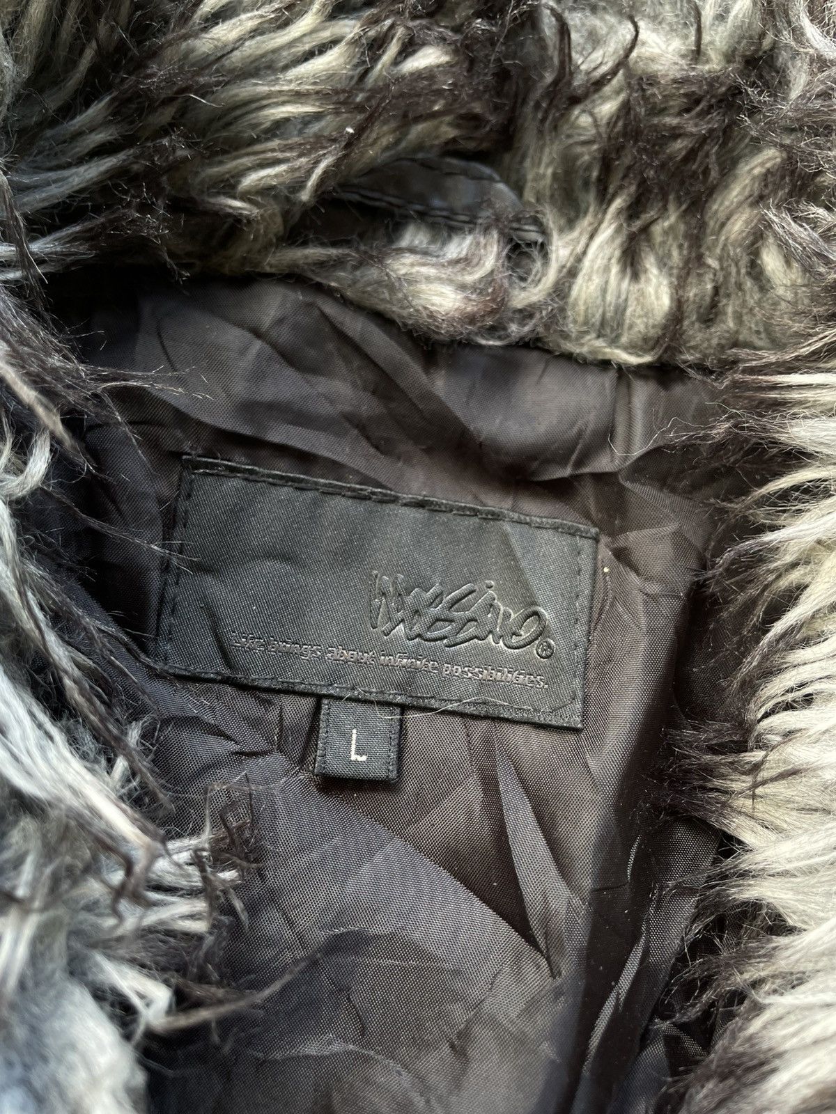 Japanese Mossimo Faux Fur Vkei Style Jacket