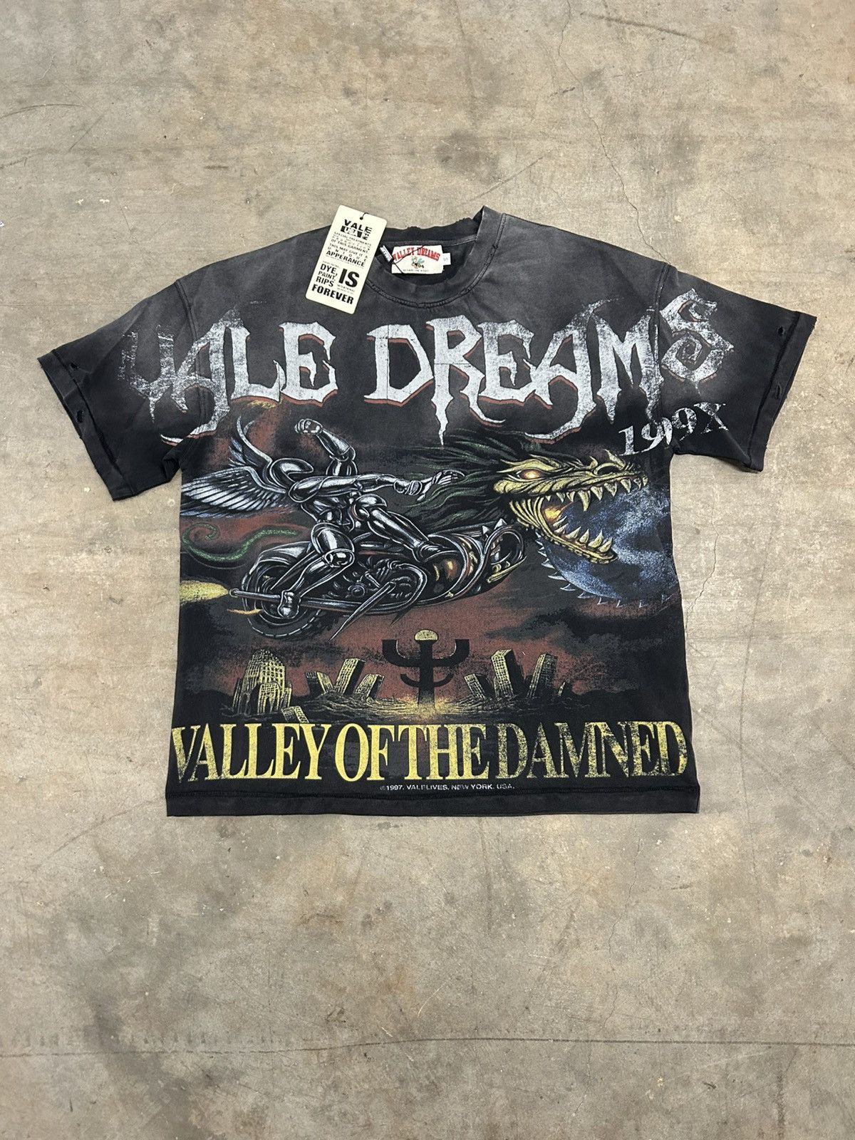 Vale Forever Valley Dreams Valley of the Damned Knight Tee