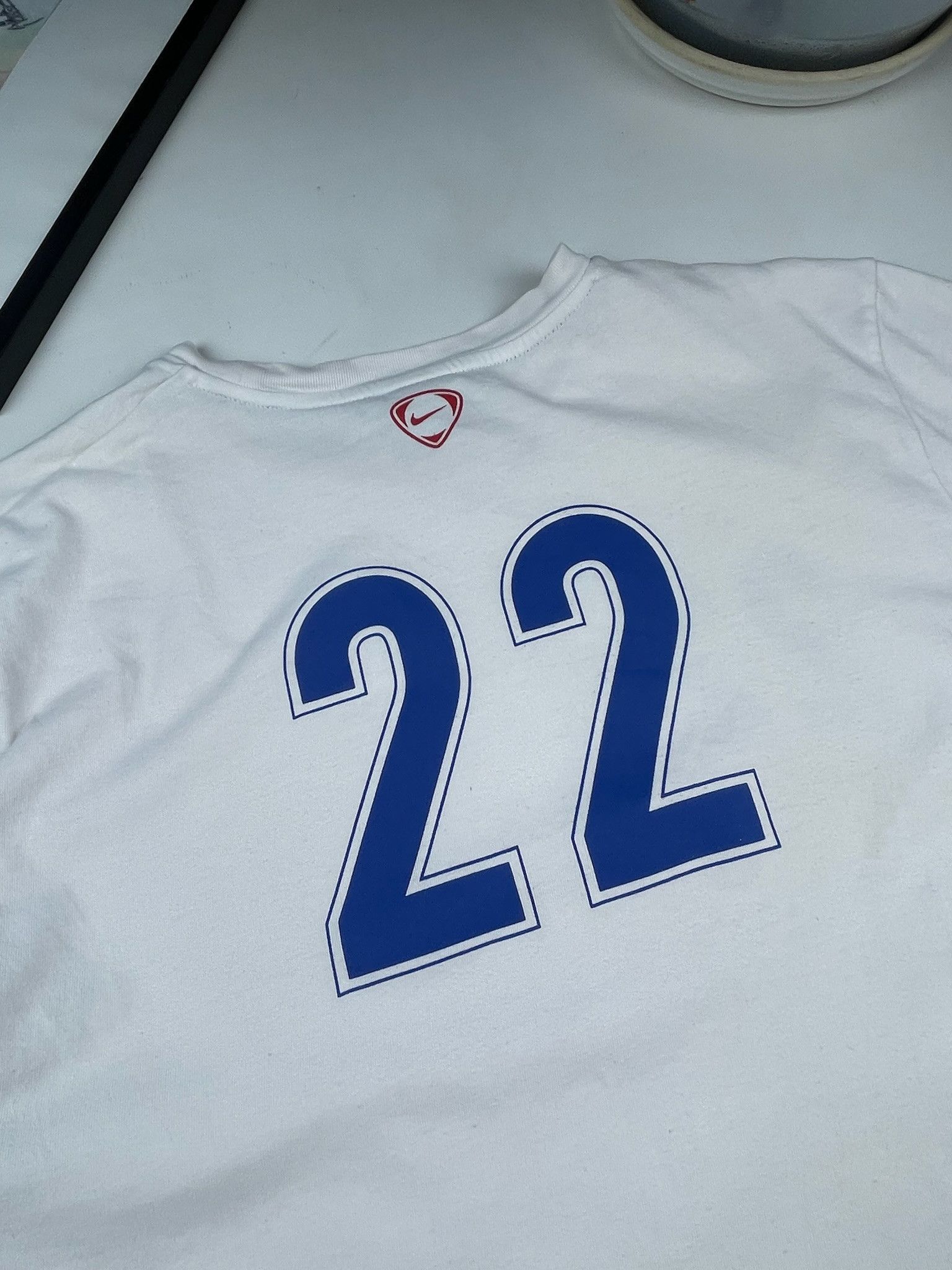 Nike vintage soccer t-shirt Nike France ribery Size US XL / EU 56 / 4 - 7 Thumbnail