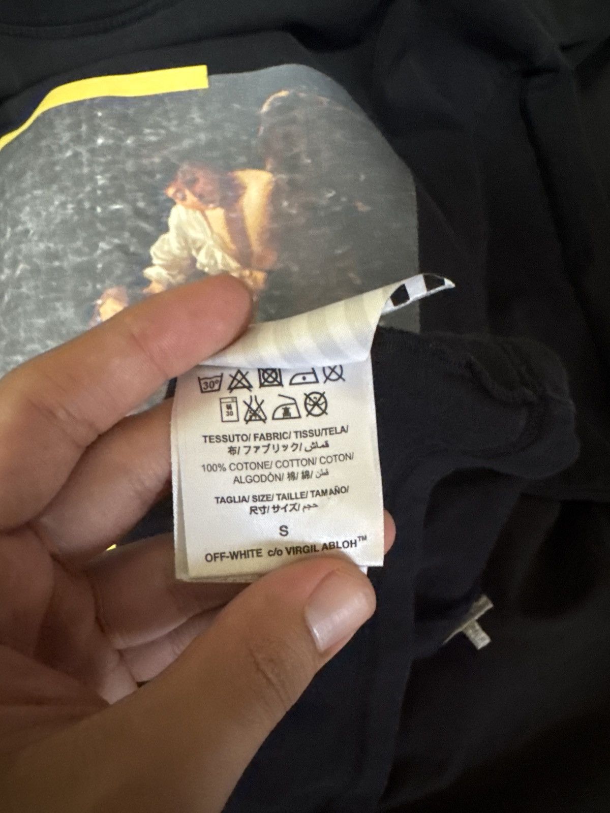 Off-White Off White Yellow Arrows T-Shirt Size US S / EU 44-46 / 1 - 5 Thumbnail