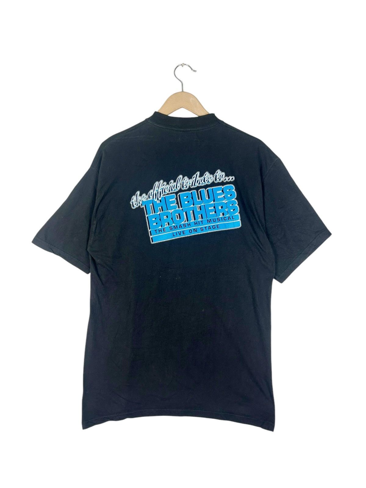 Band Tees × Vintage Vintage 90s The Official Tribute The Blues Brothers Musical Size US L / EU 52-54 / 3 - 2 Thumbnail