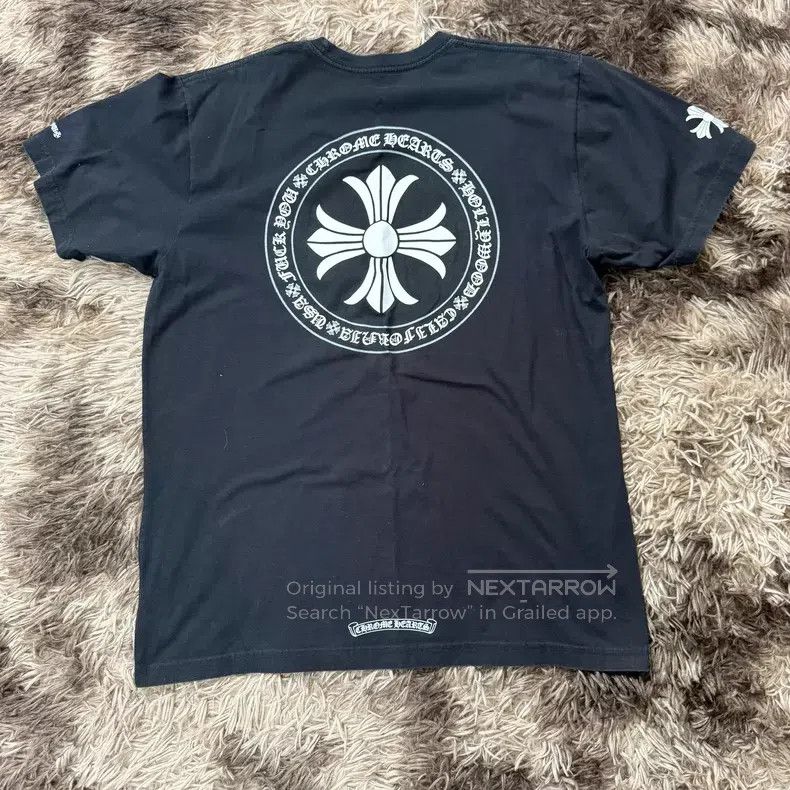 Chrome Hearts CHROME HEARTS Size L Black cruciferous short-sleeve shirt Size US L / EU 52-54 / 3 - 6 Thumbnail