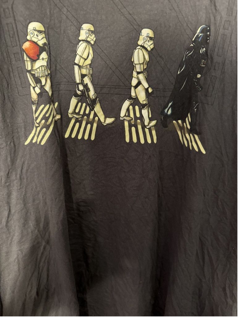 Star Wars Star Wars Darth Vader Abbey Road T-Shirt Men's Size 3XL Gray Size US XXL / EU 58 / 5 - 3 Thumbnail